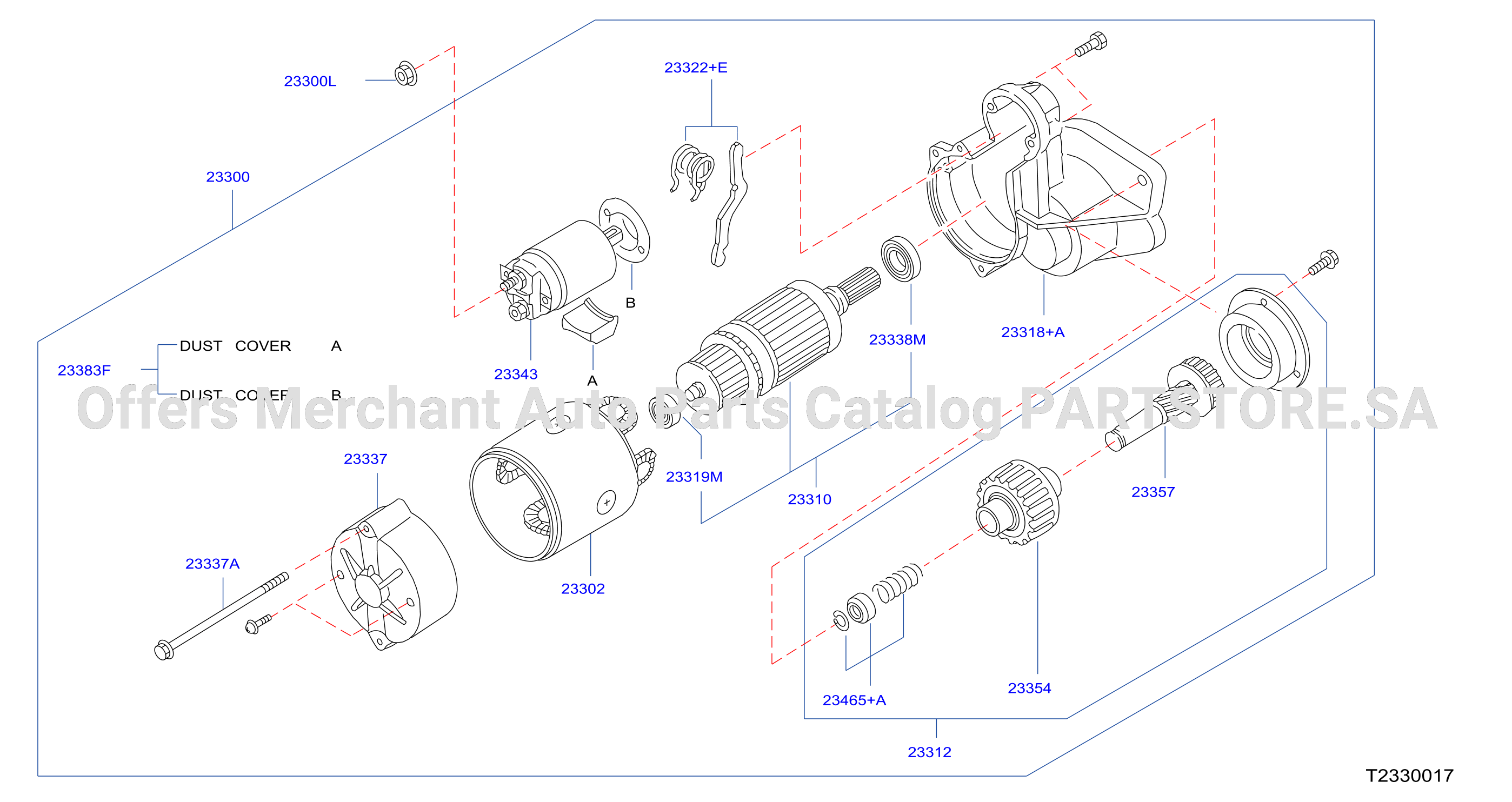 Starter Motor Hitachi