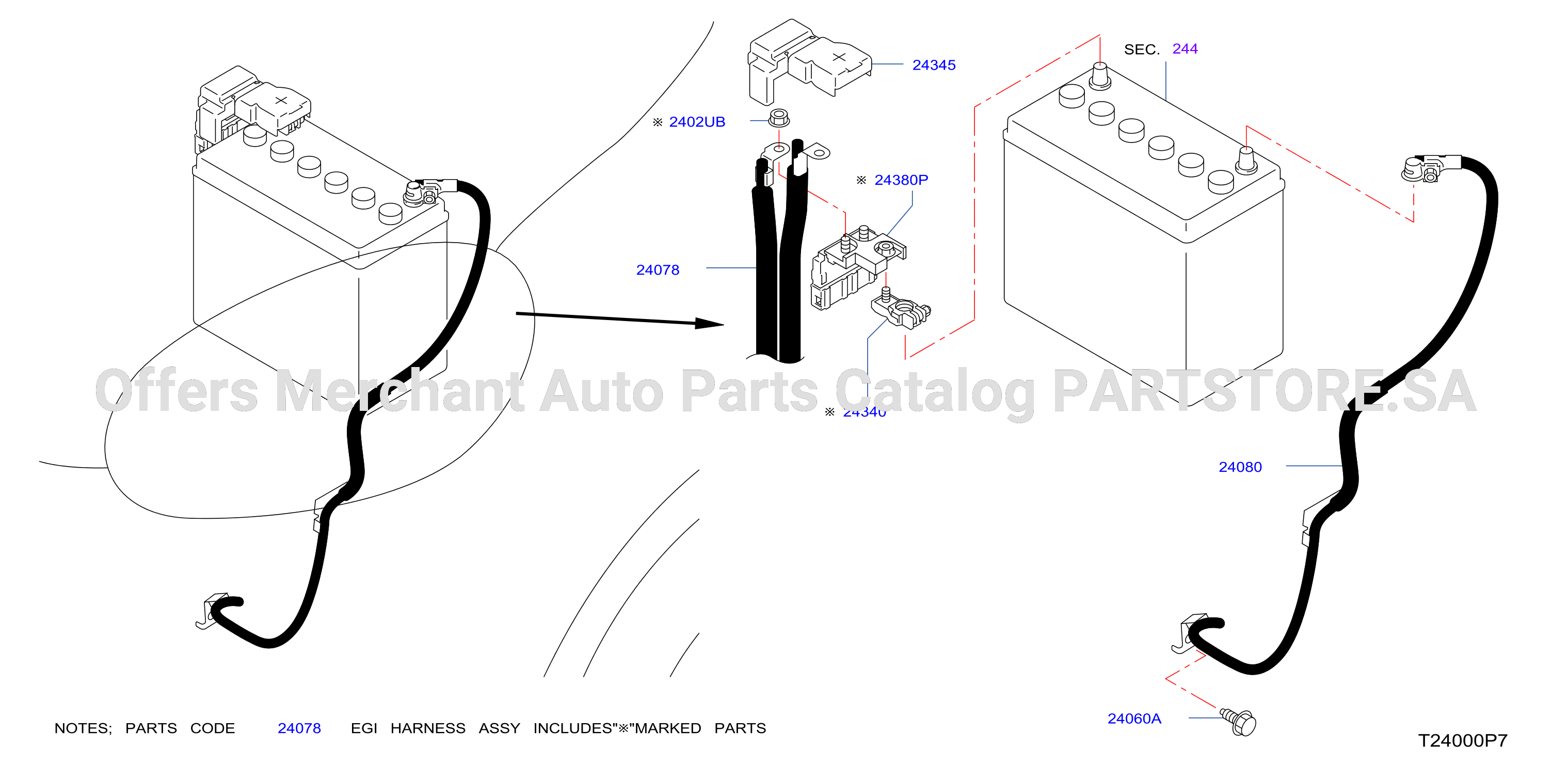 Wiring Battery