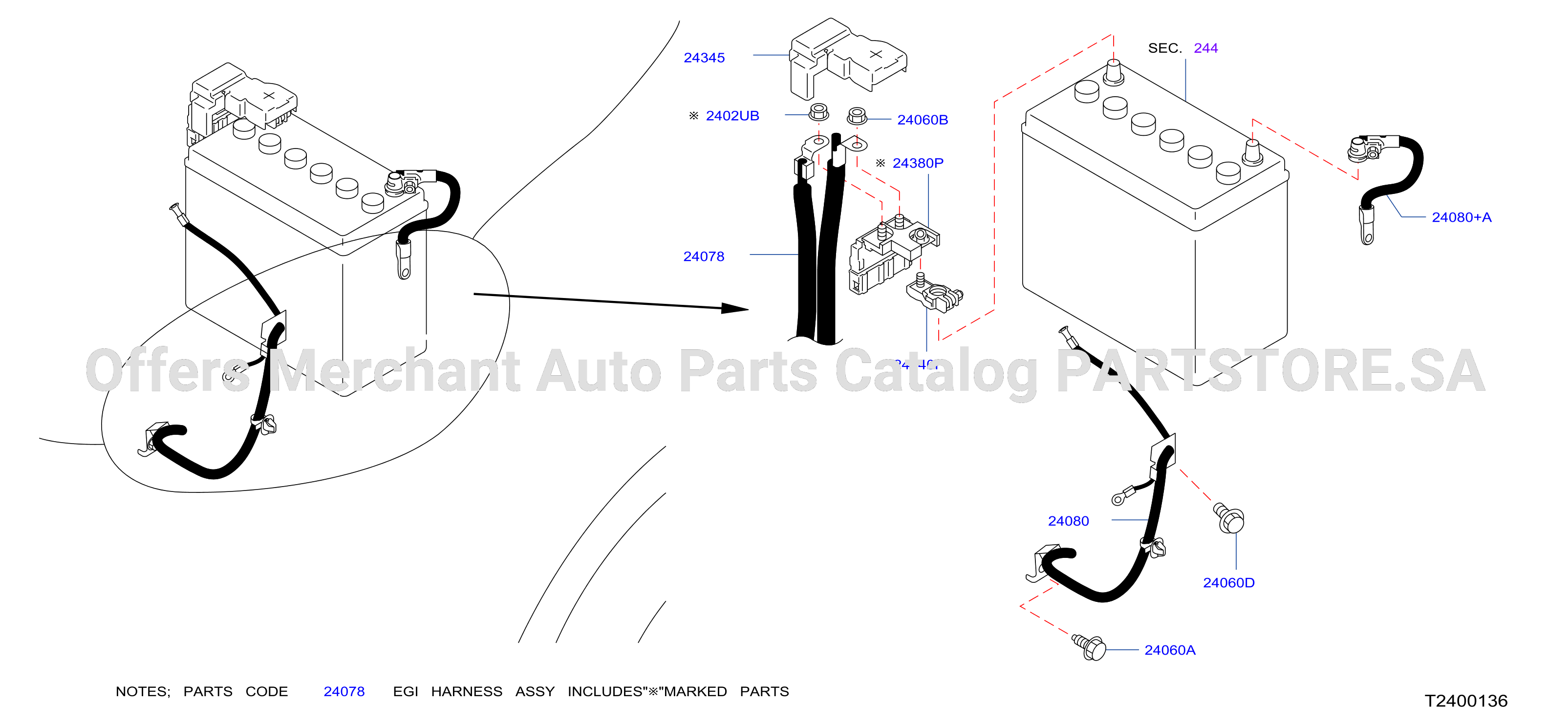 Wiring Battery