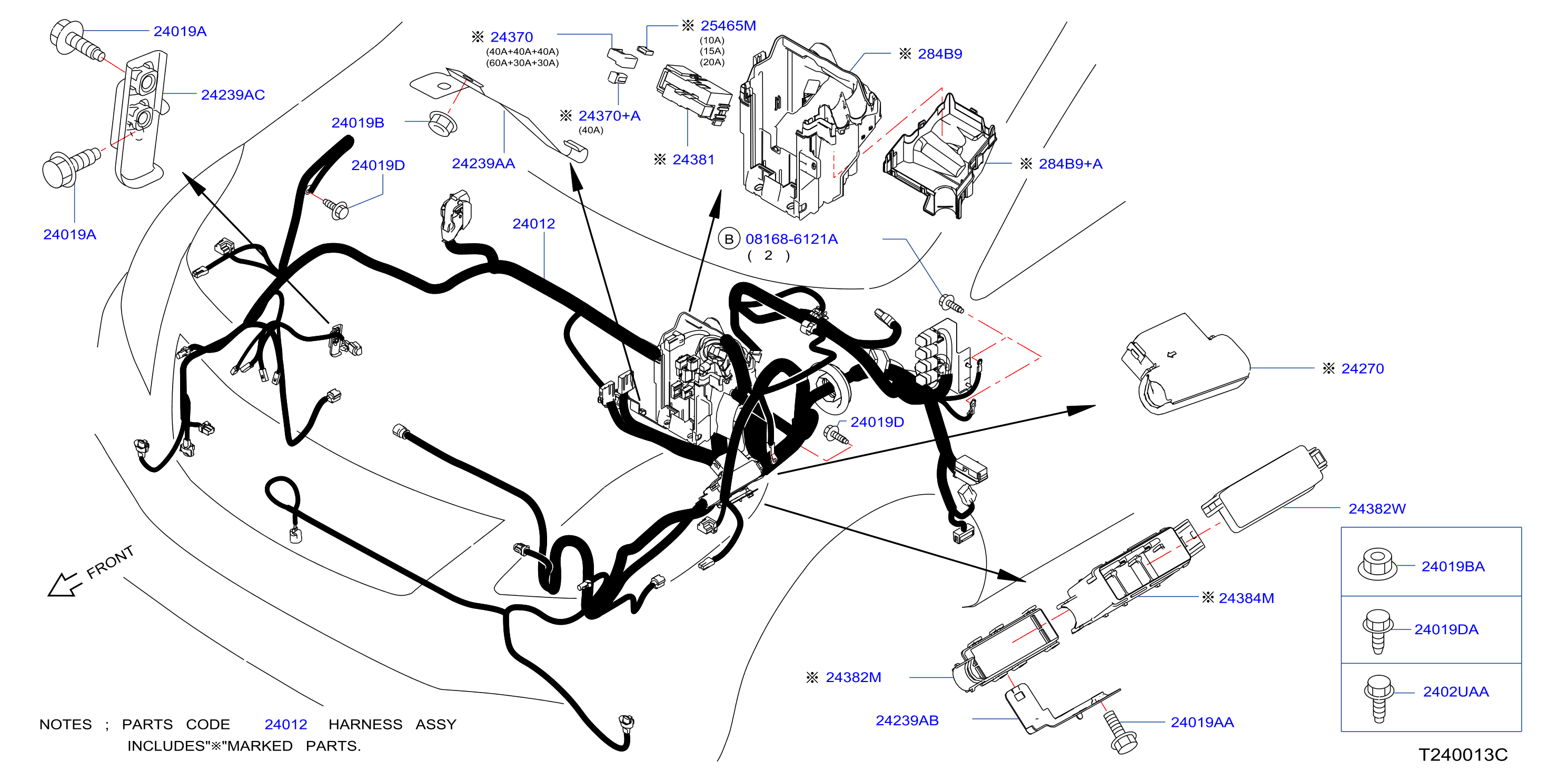 Wiring Engine Room
