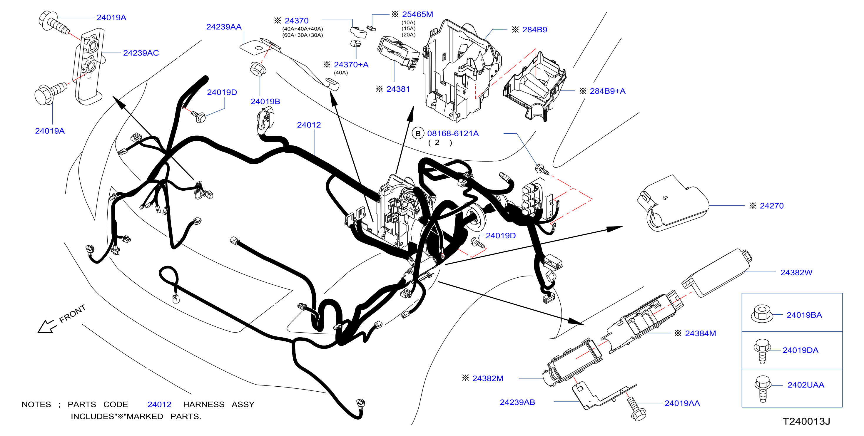 Wiring Engine Room