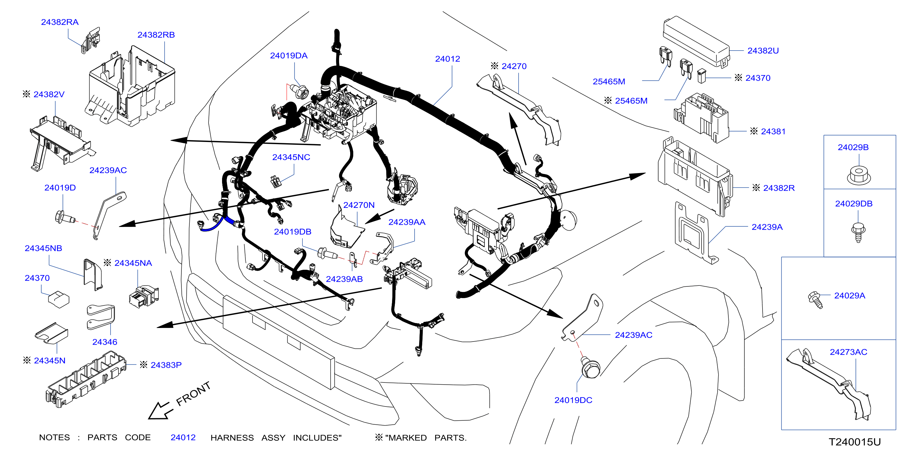 Wiring Engine Room