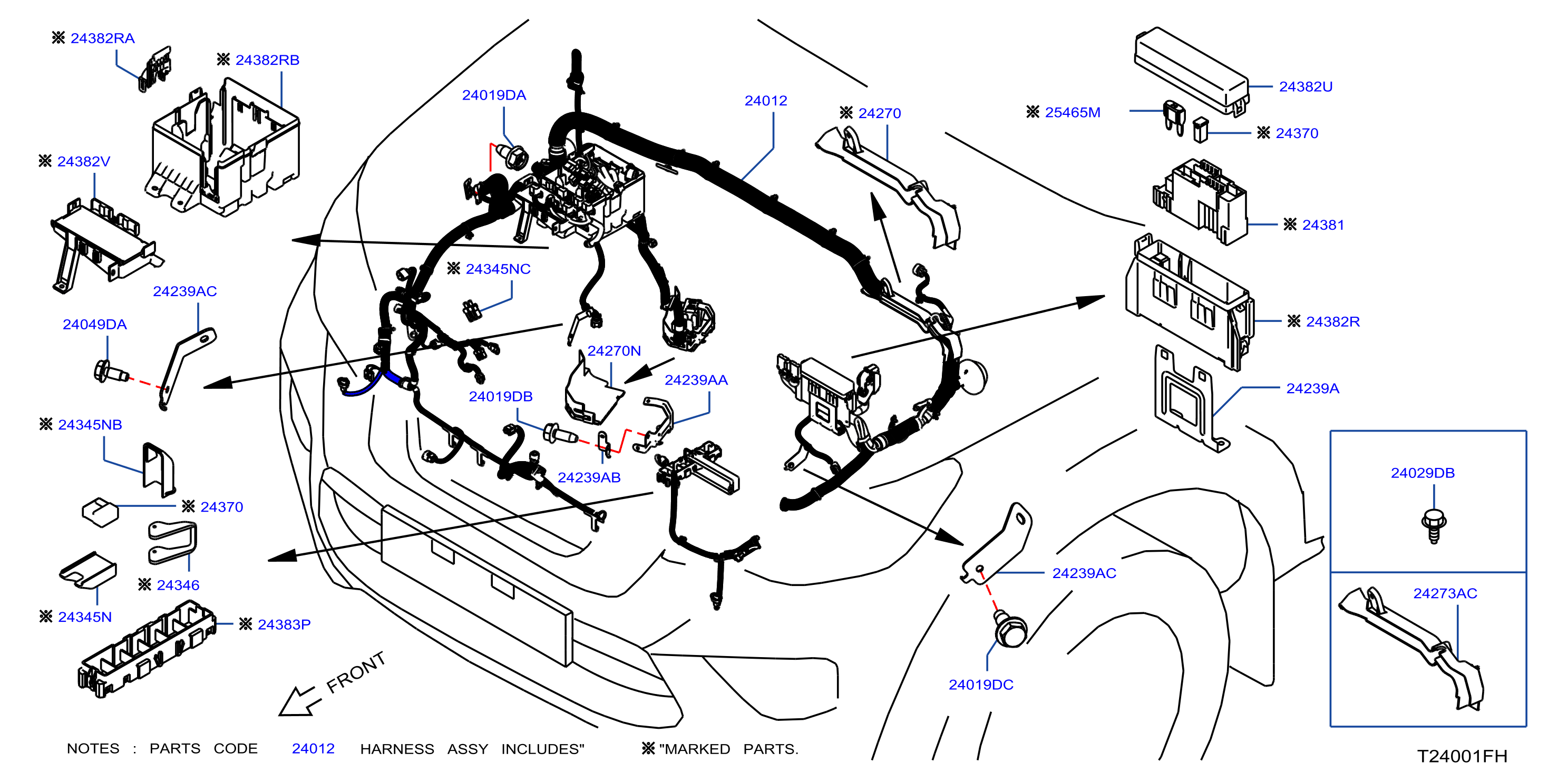 Wiring Engine Room