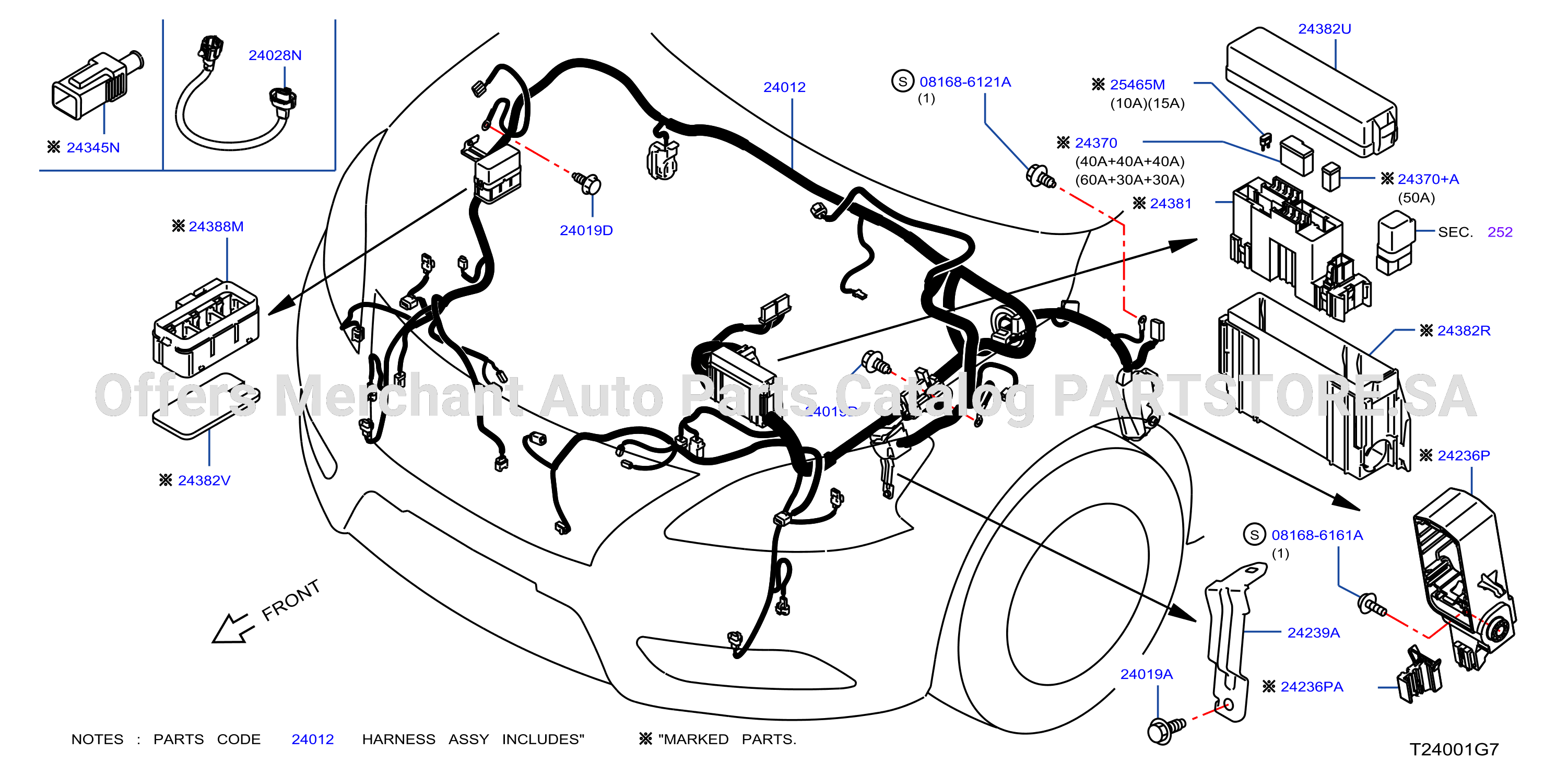 Wiring Engine Room