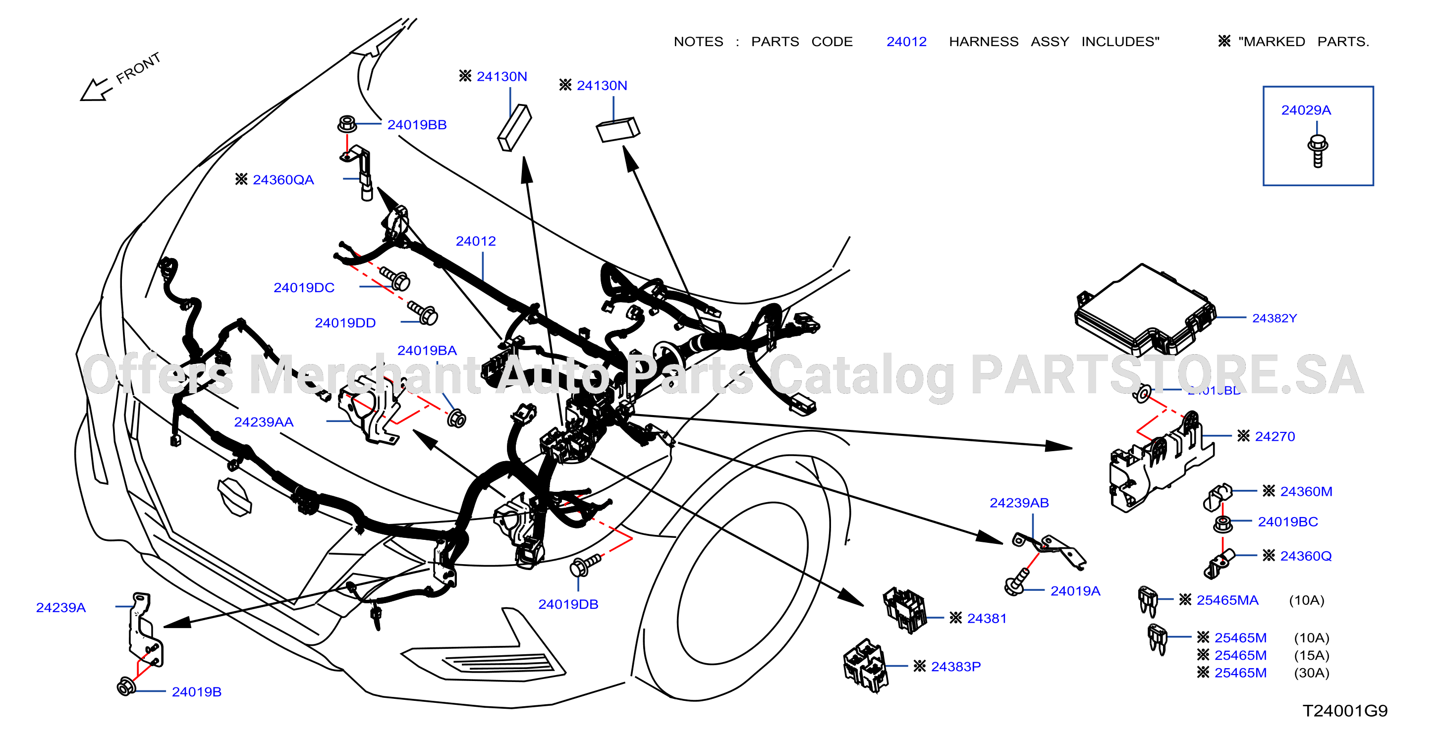 Wiring Engine Room