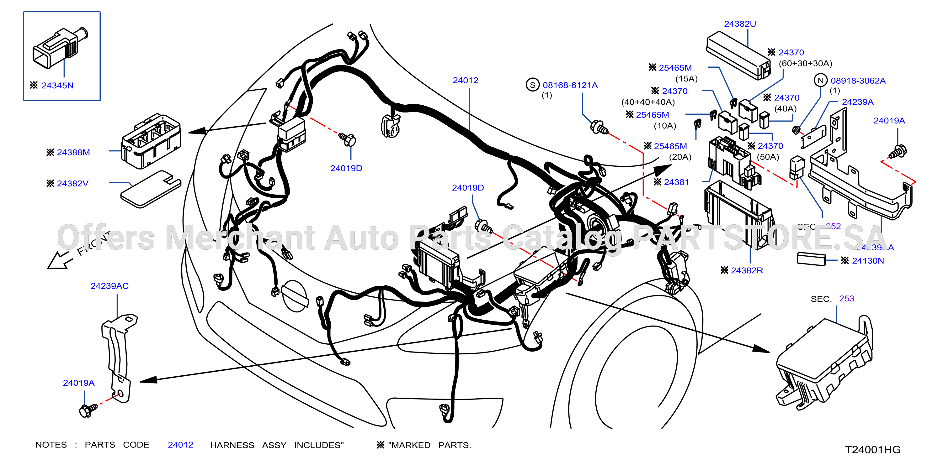 Wiring Engine Room