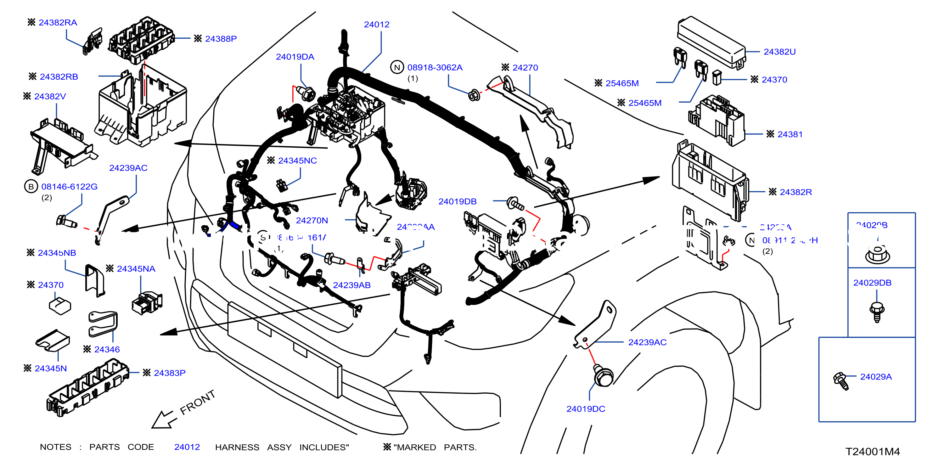 Wiring Engine Room