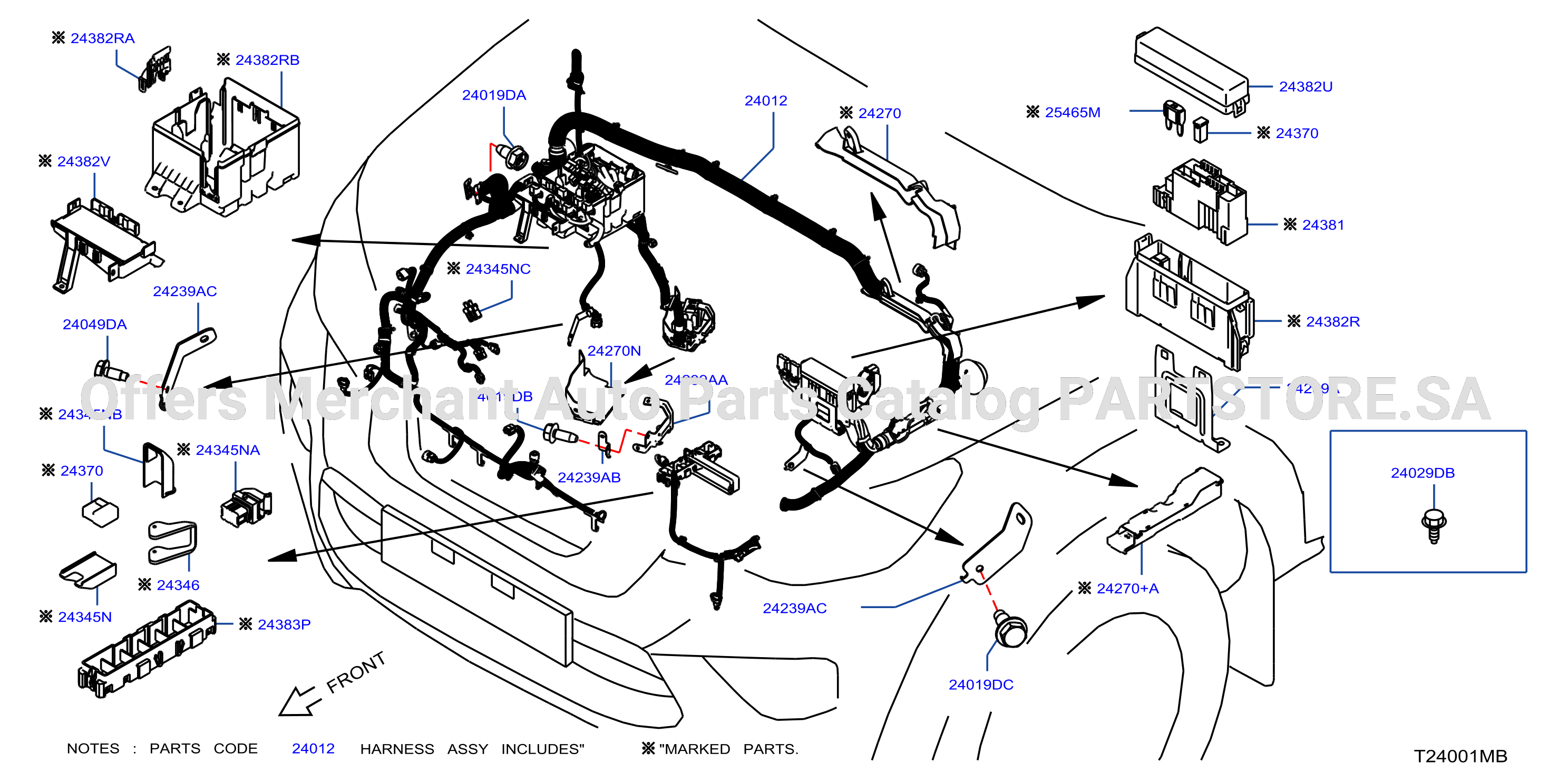 Wiring Engine Room
