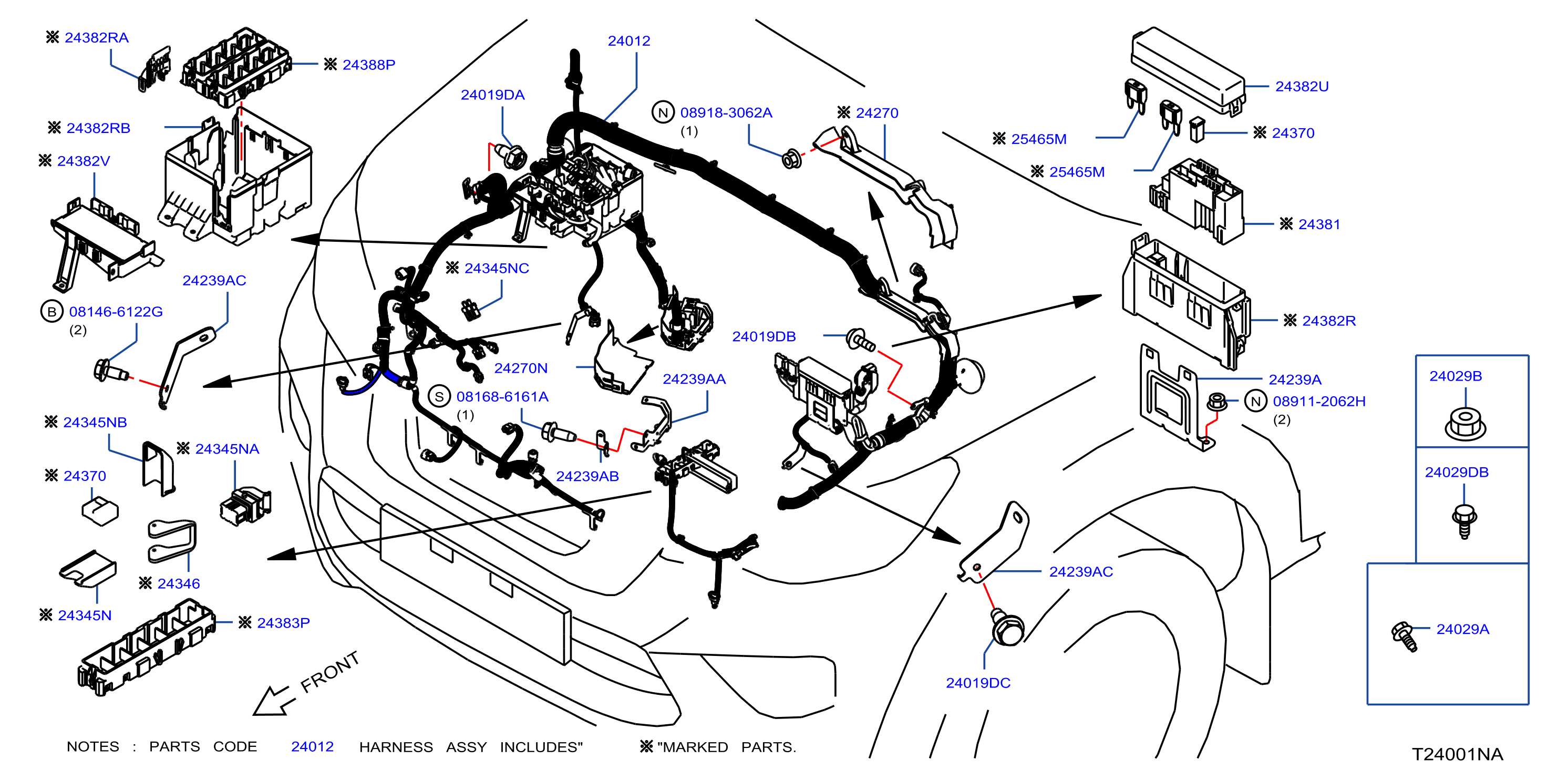 Wiring Engine Room