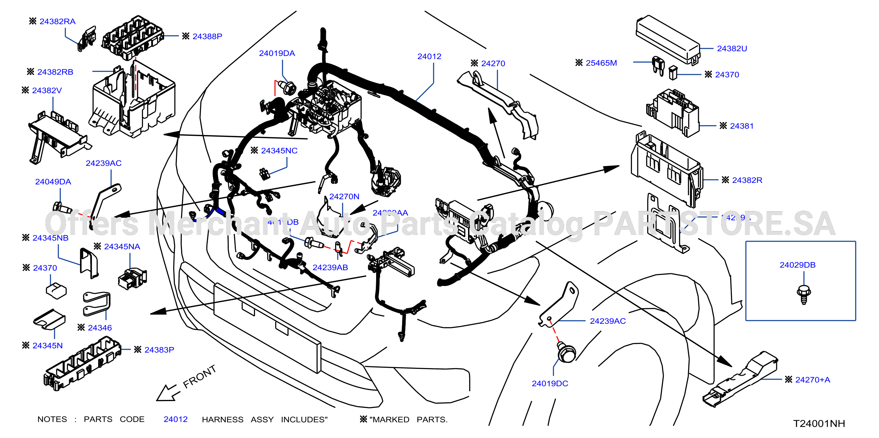 Wiring Engine Room