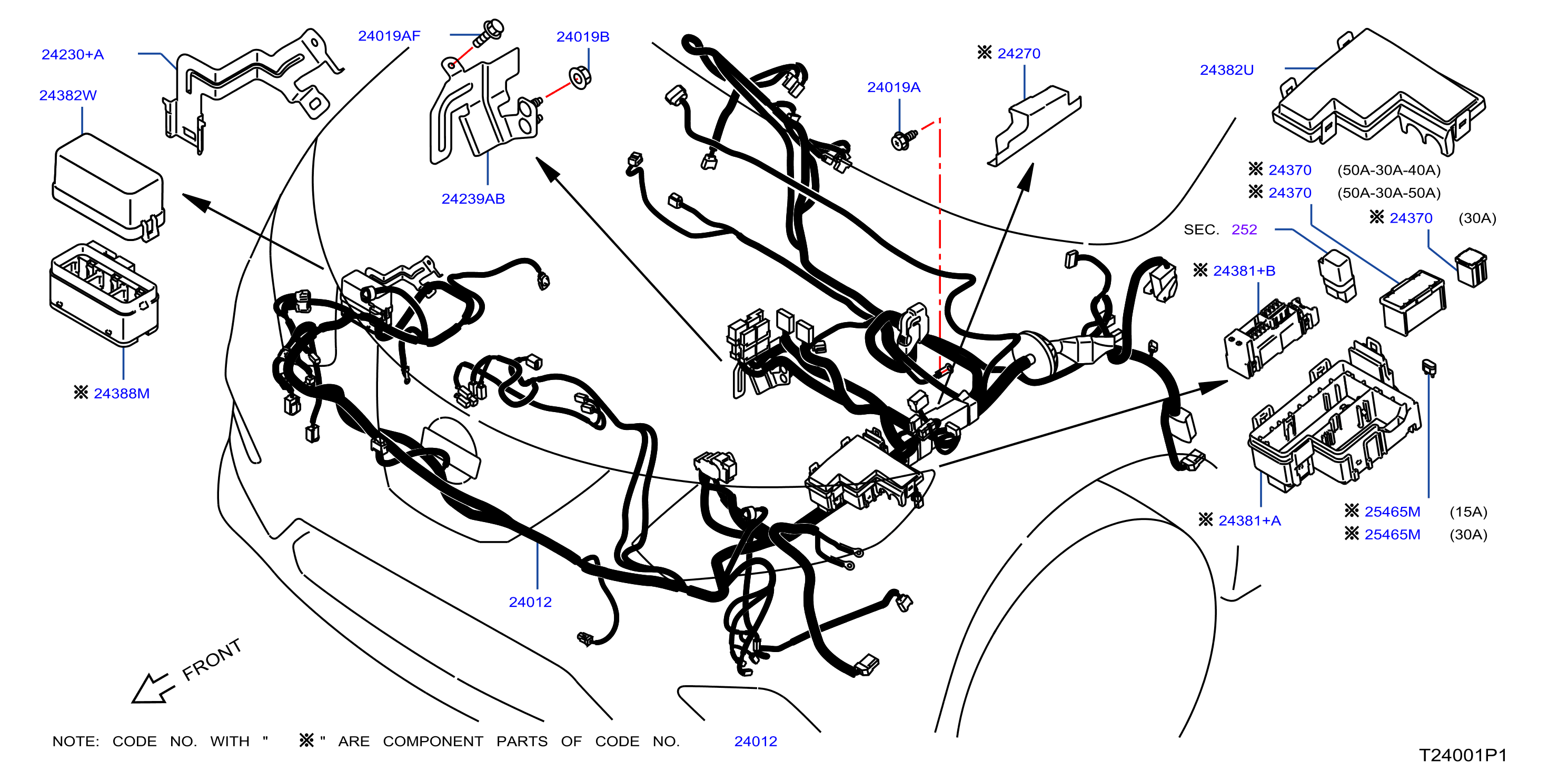 Wiring Engine Room