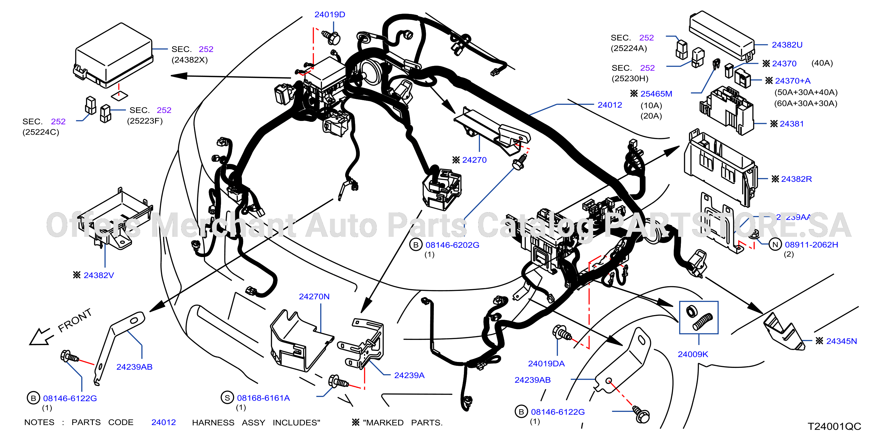 Wiring Engine Room 1