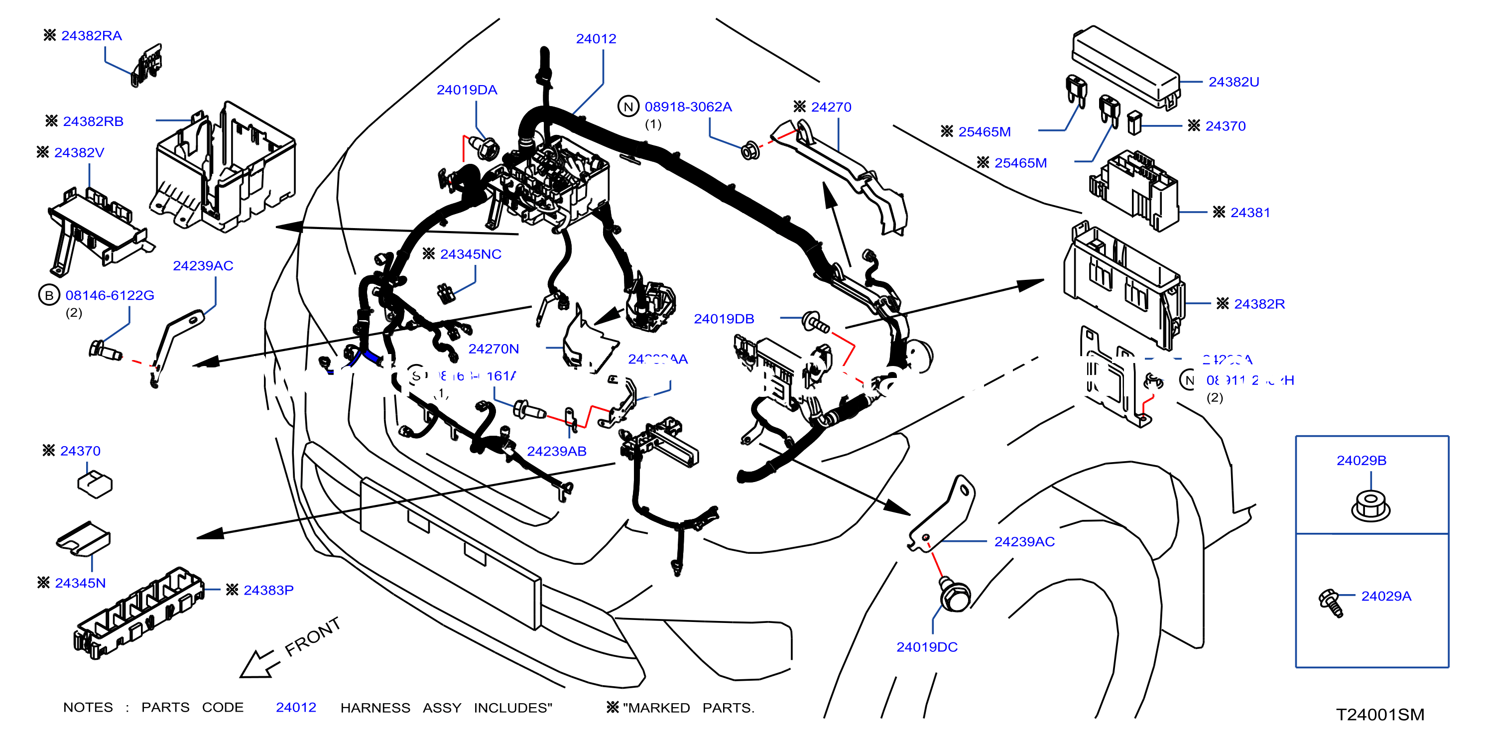 Wiring Engine Room