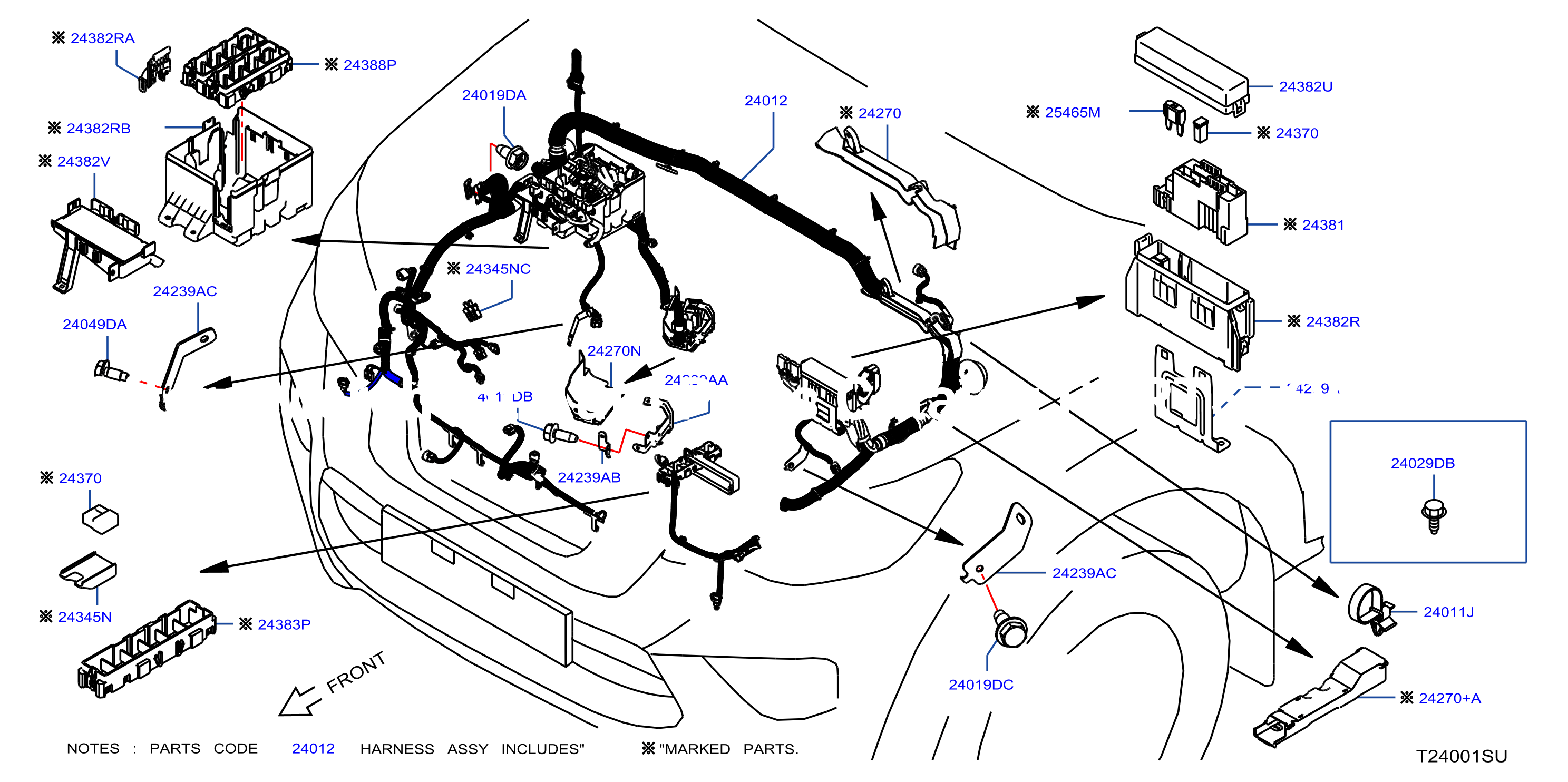 Wiring Engine Room