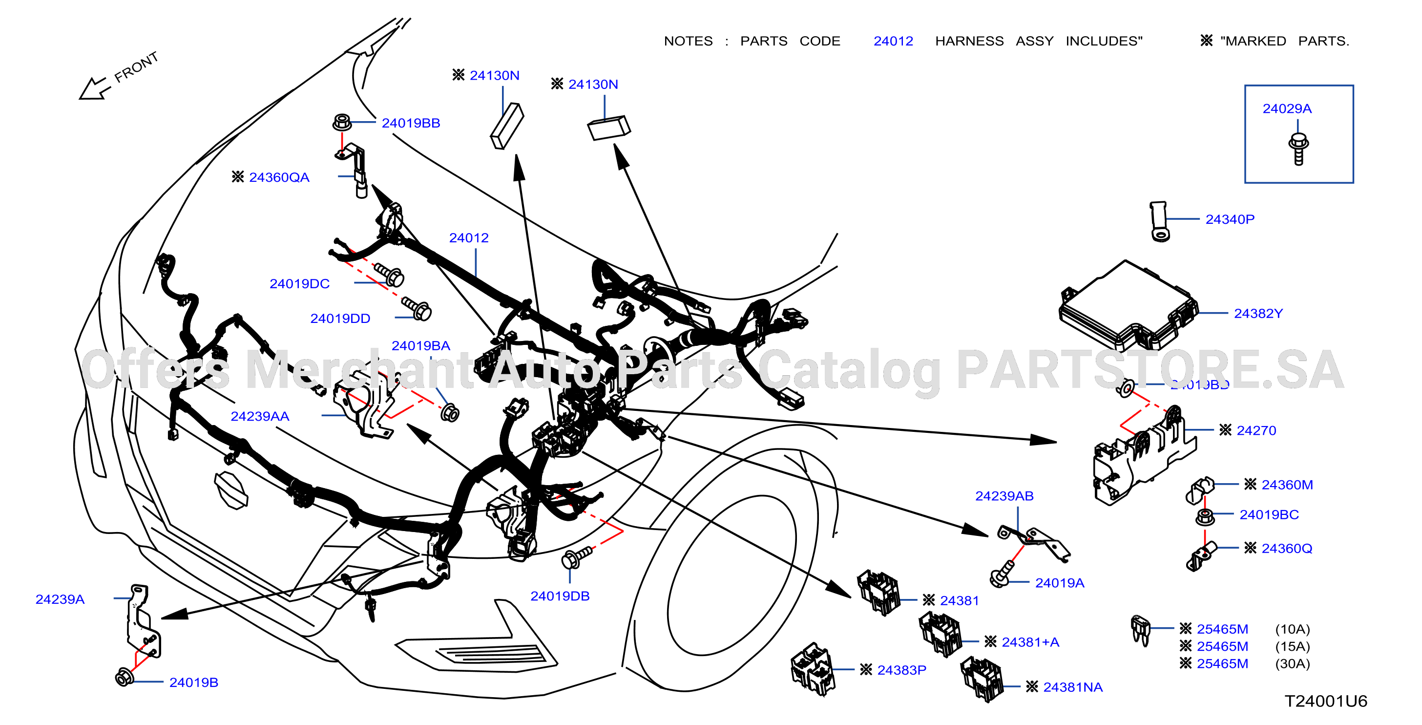 Wiring Engine Room