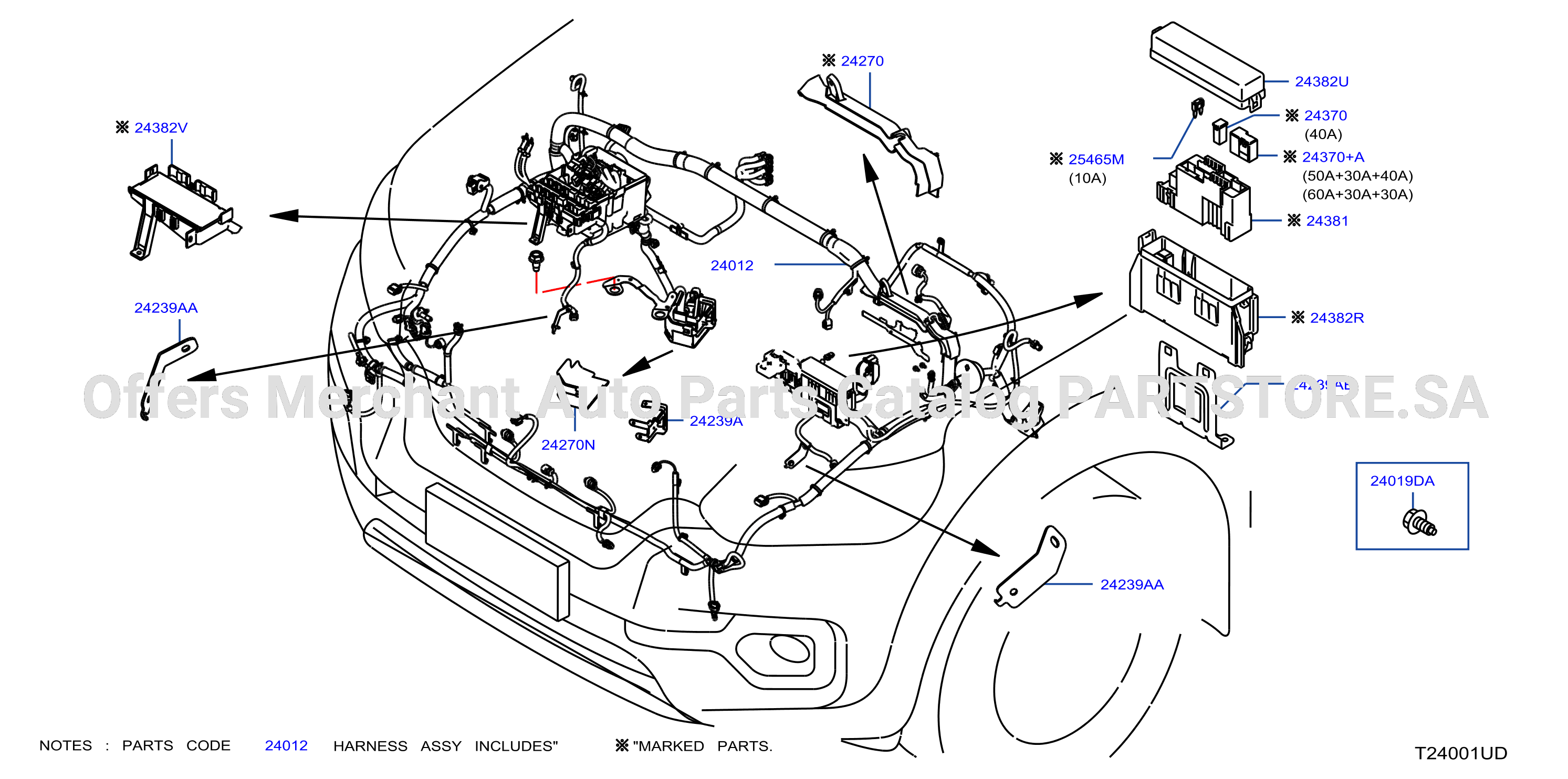 Wiring Engine Room