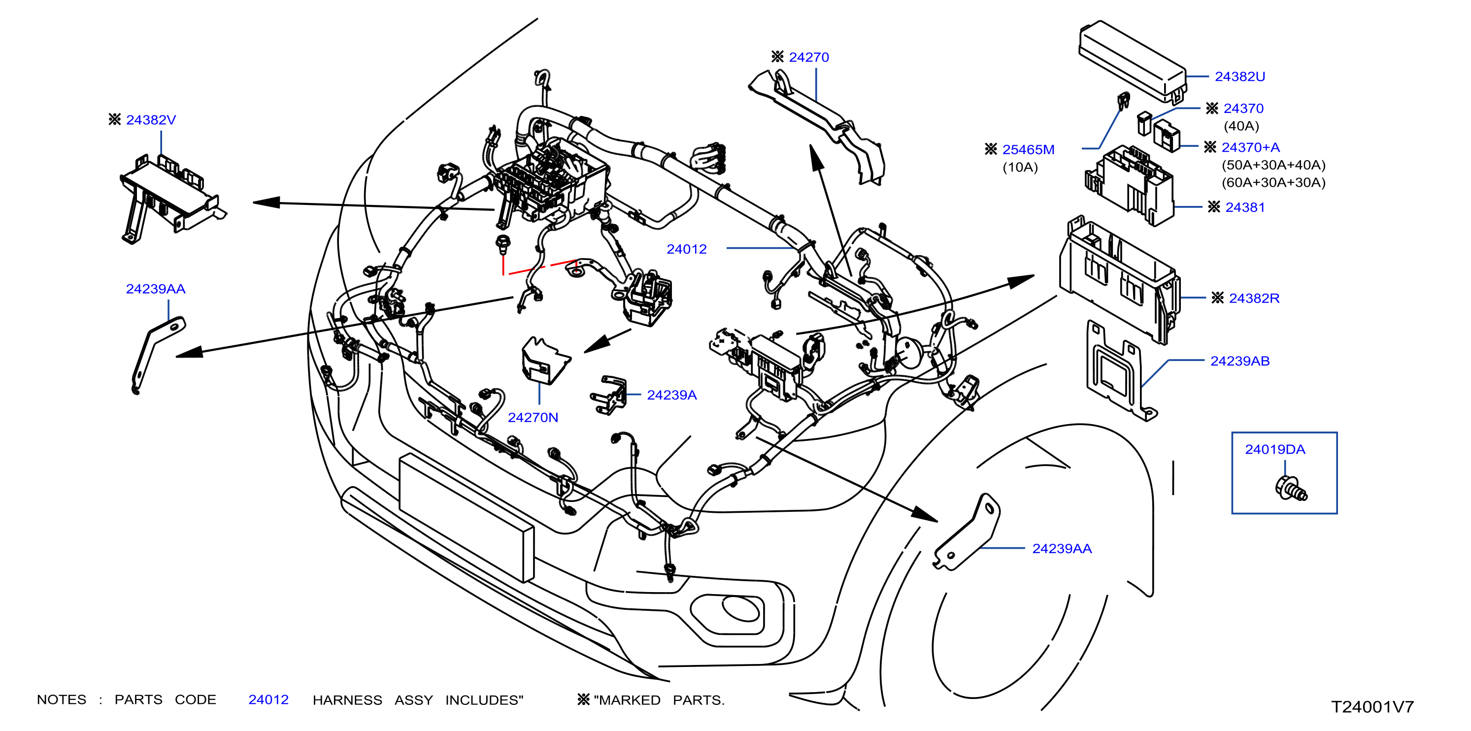 Wiring Engine Room