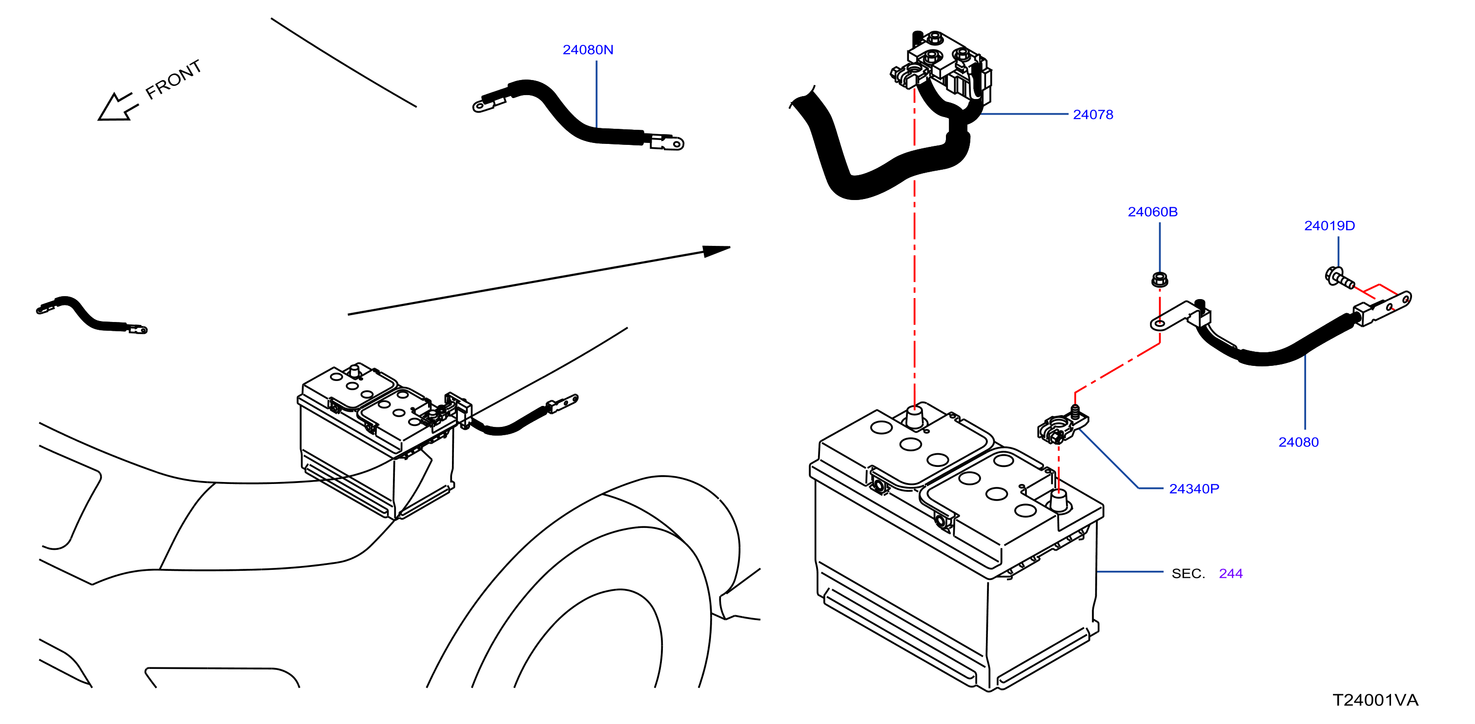 Wiring Battery