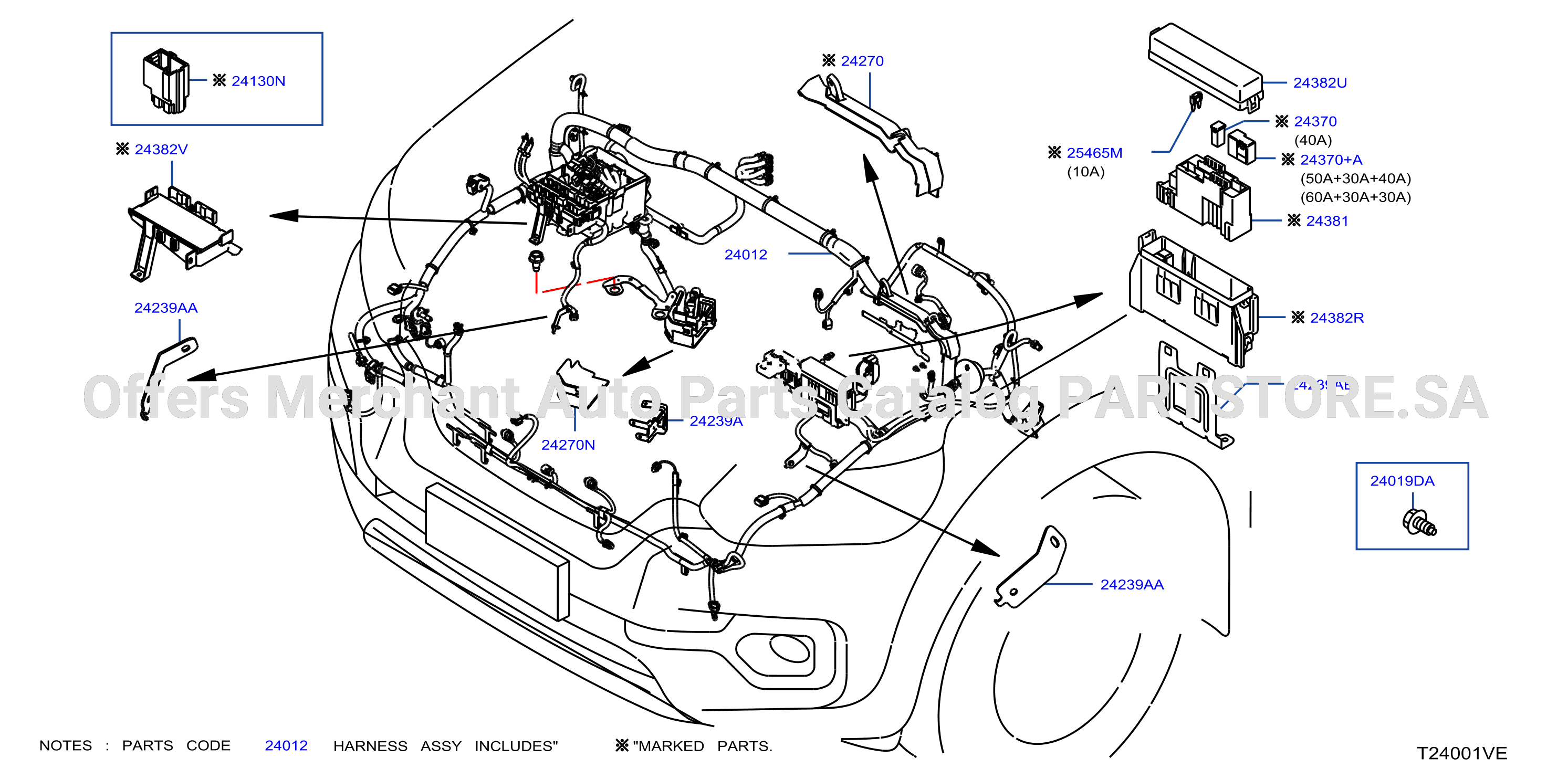 Wiring Engine Room