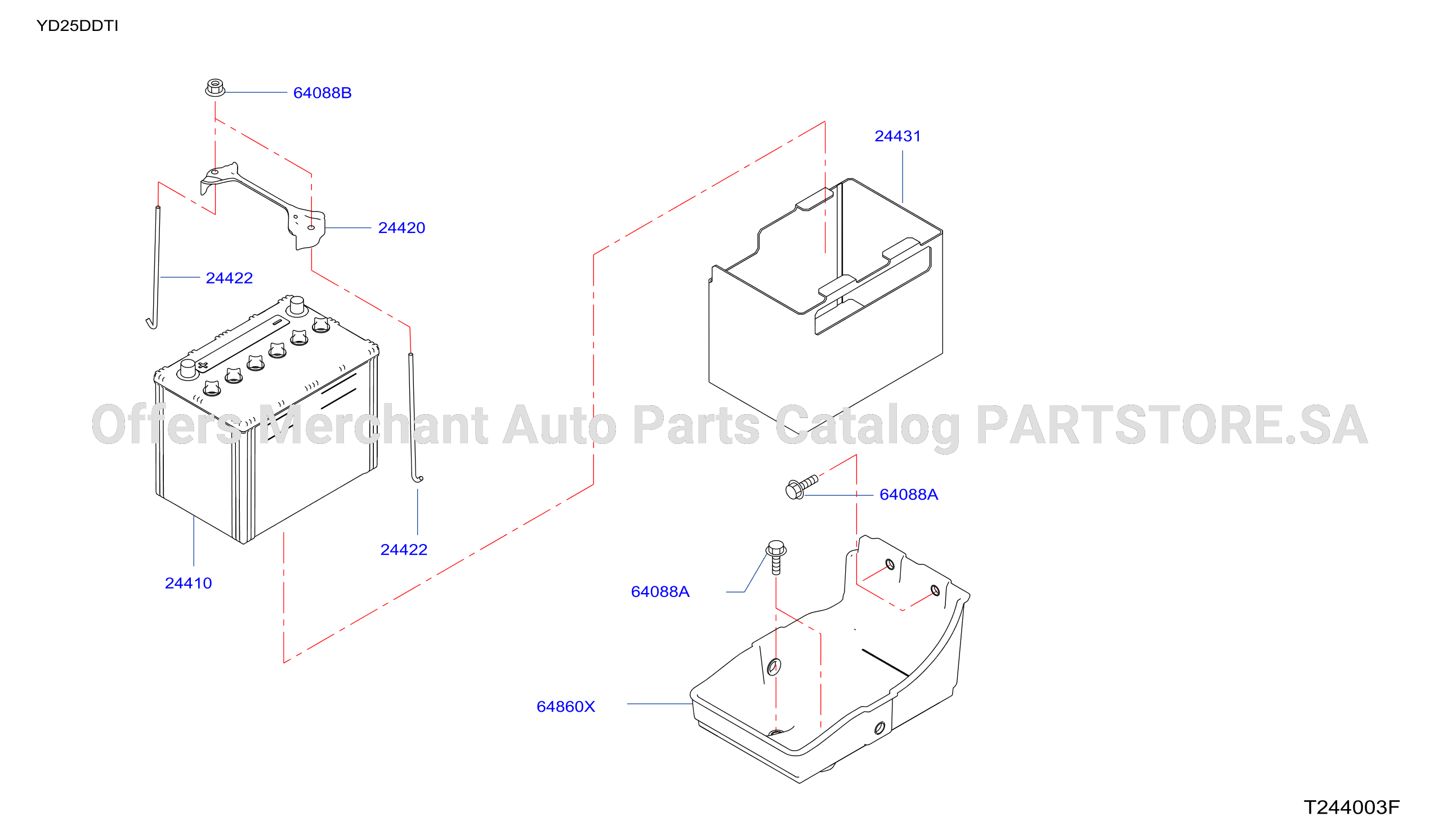 Battery Battery Mounting