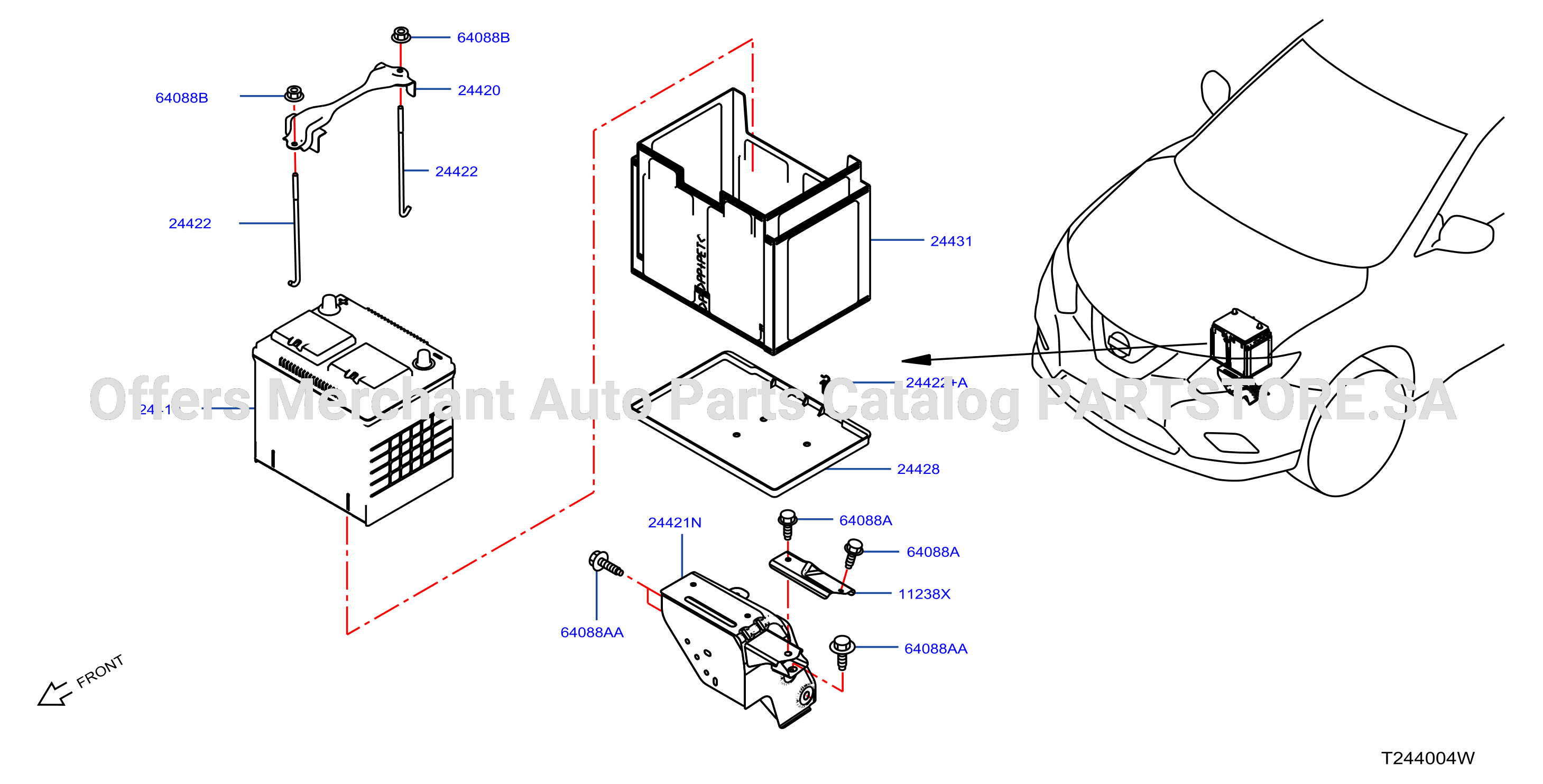 Battery Battery Mounting Airp6