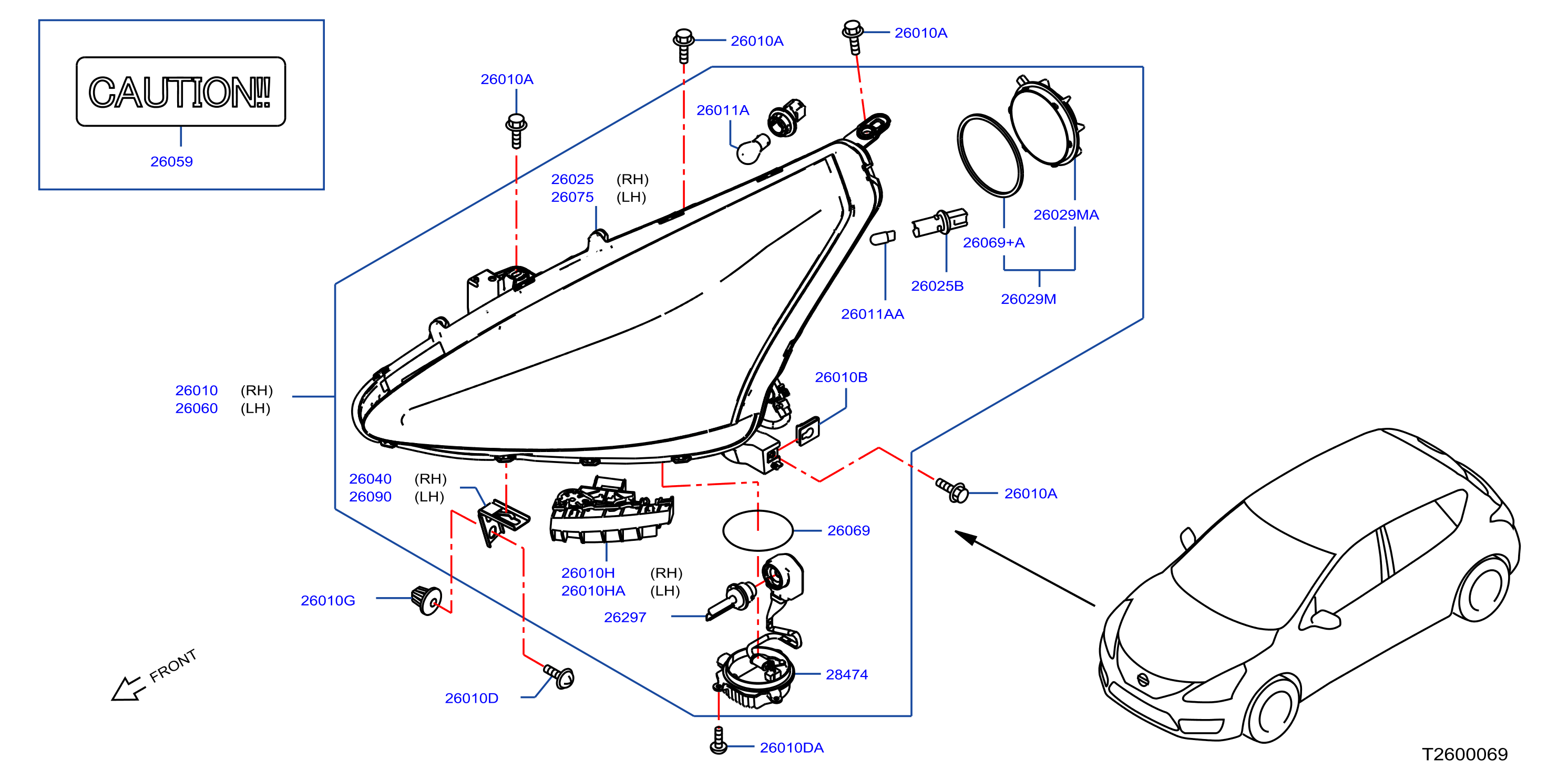 Headlamp Xenon Headlamp