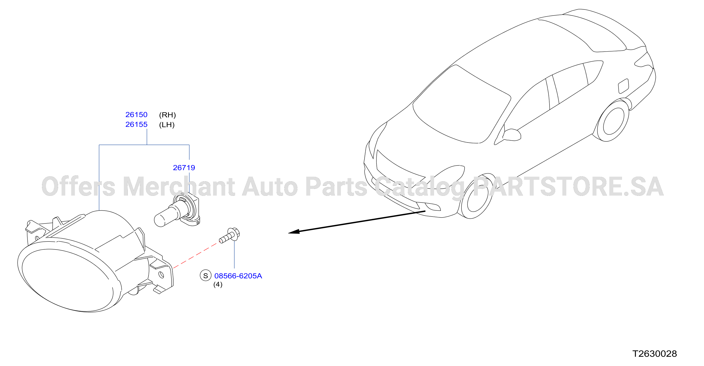 Fog Daytime Running Driving Lamp