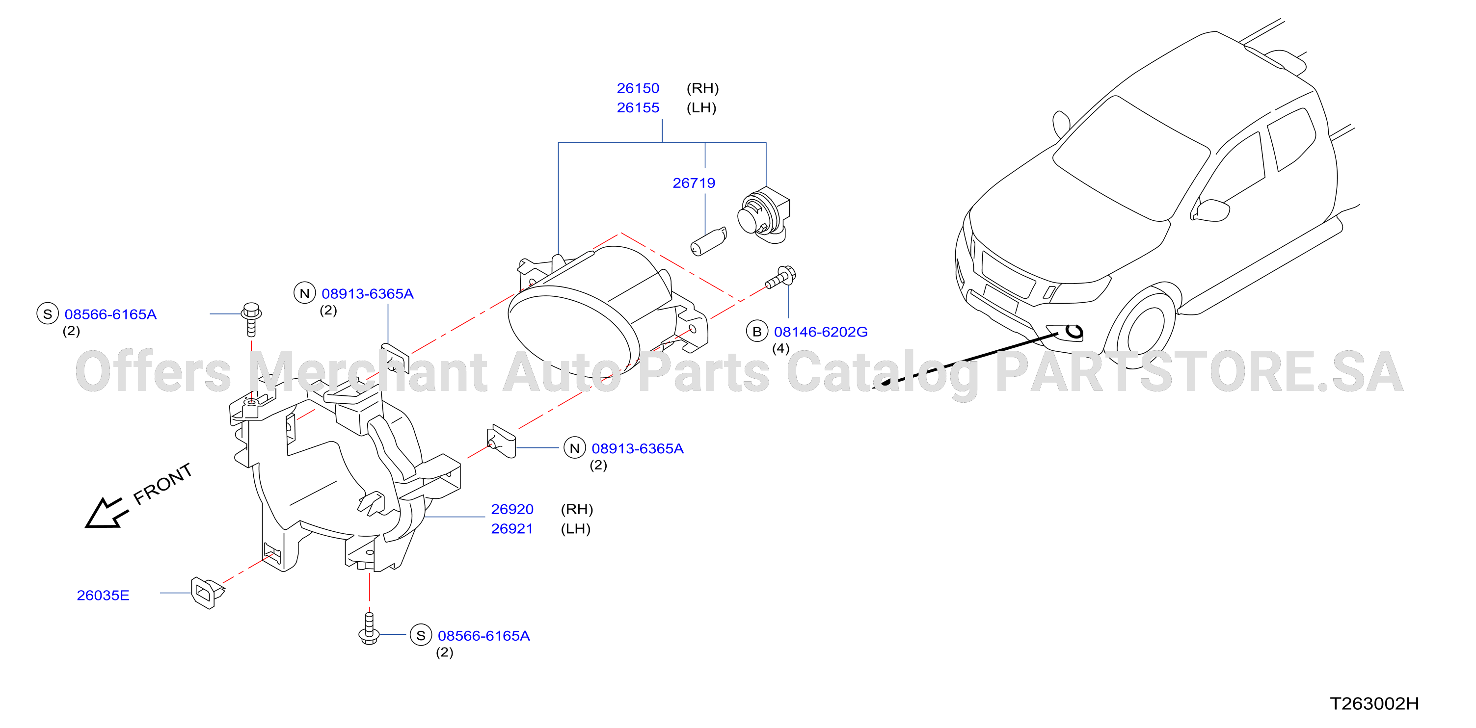 Fog Daytime Running Driving Lamp