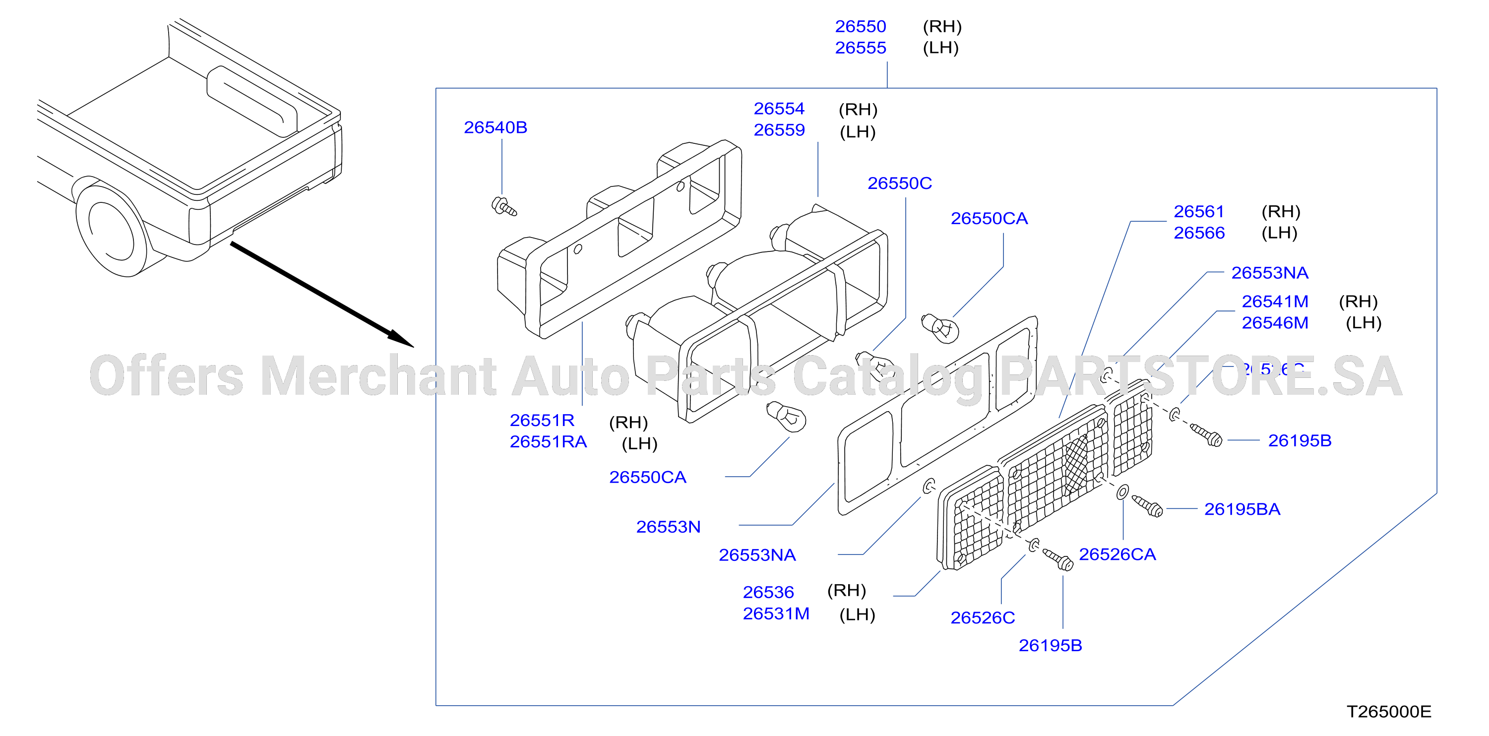 Rear Combination Lamp A Chassis