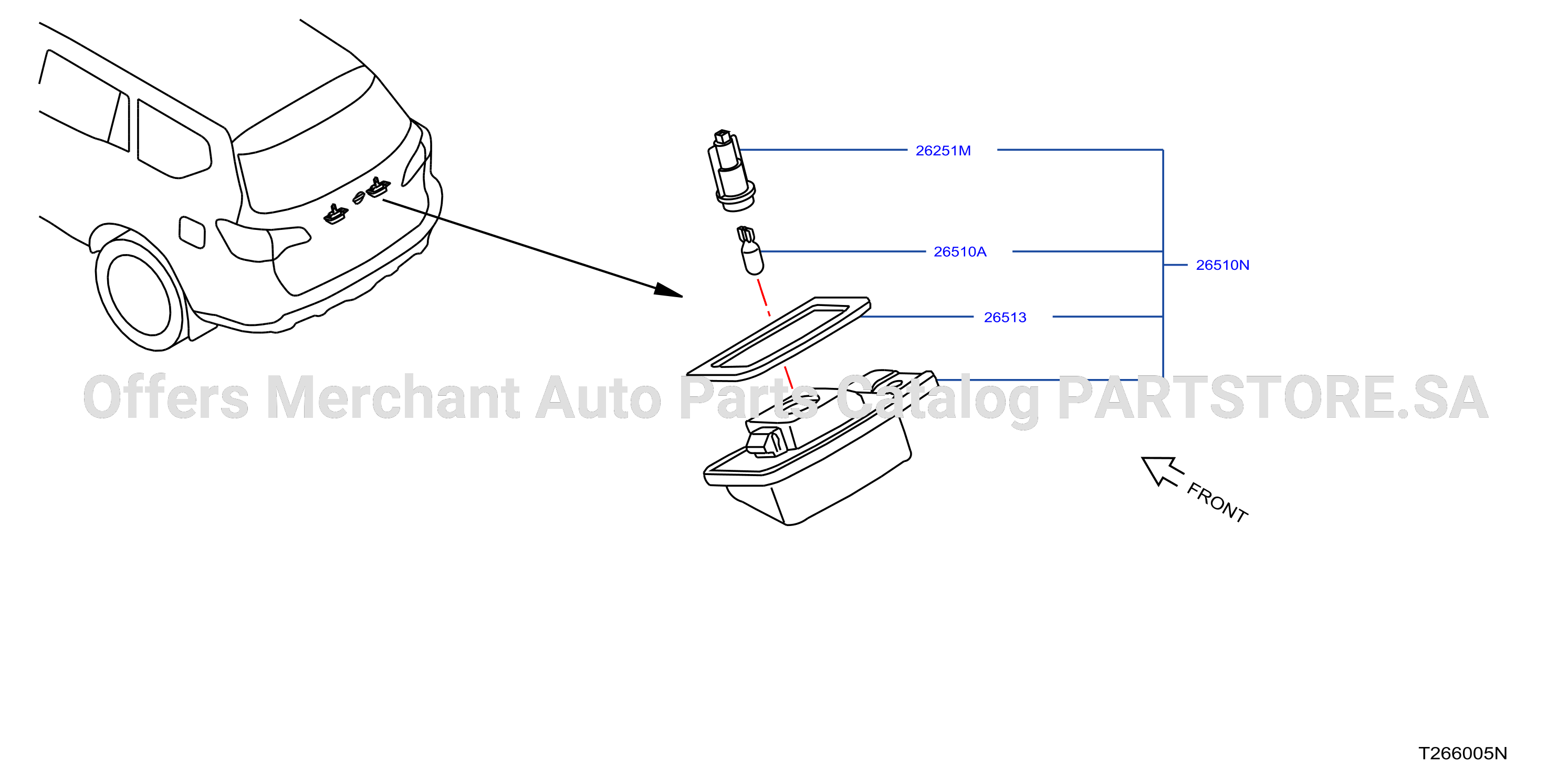 Licence Plate Lamp