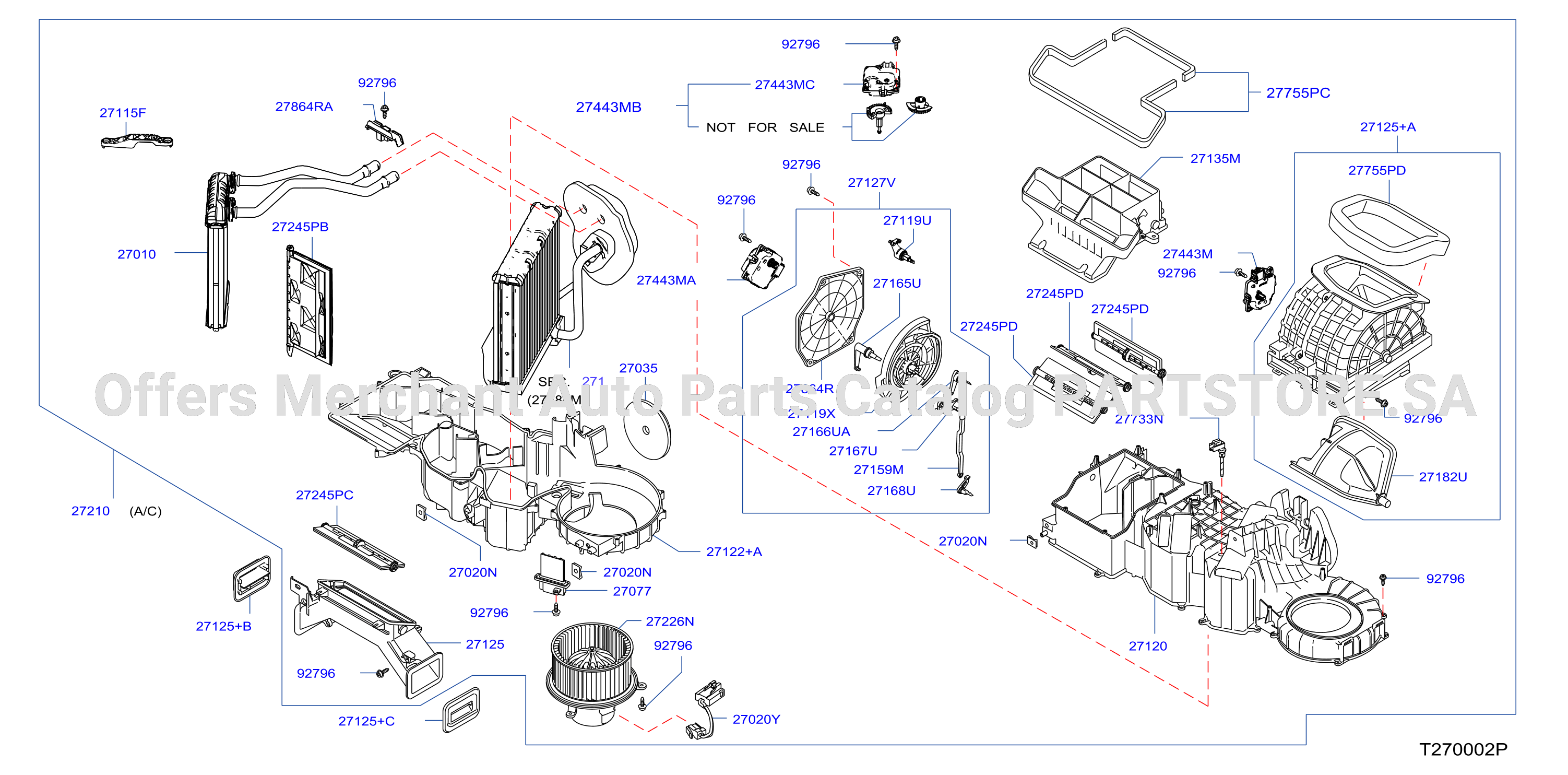 Heater Blower Unit Heater Fr
