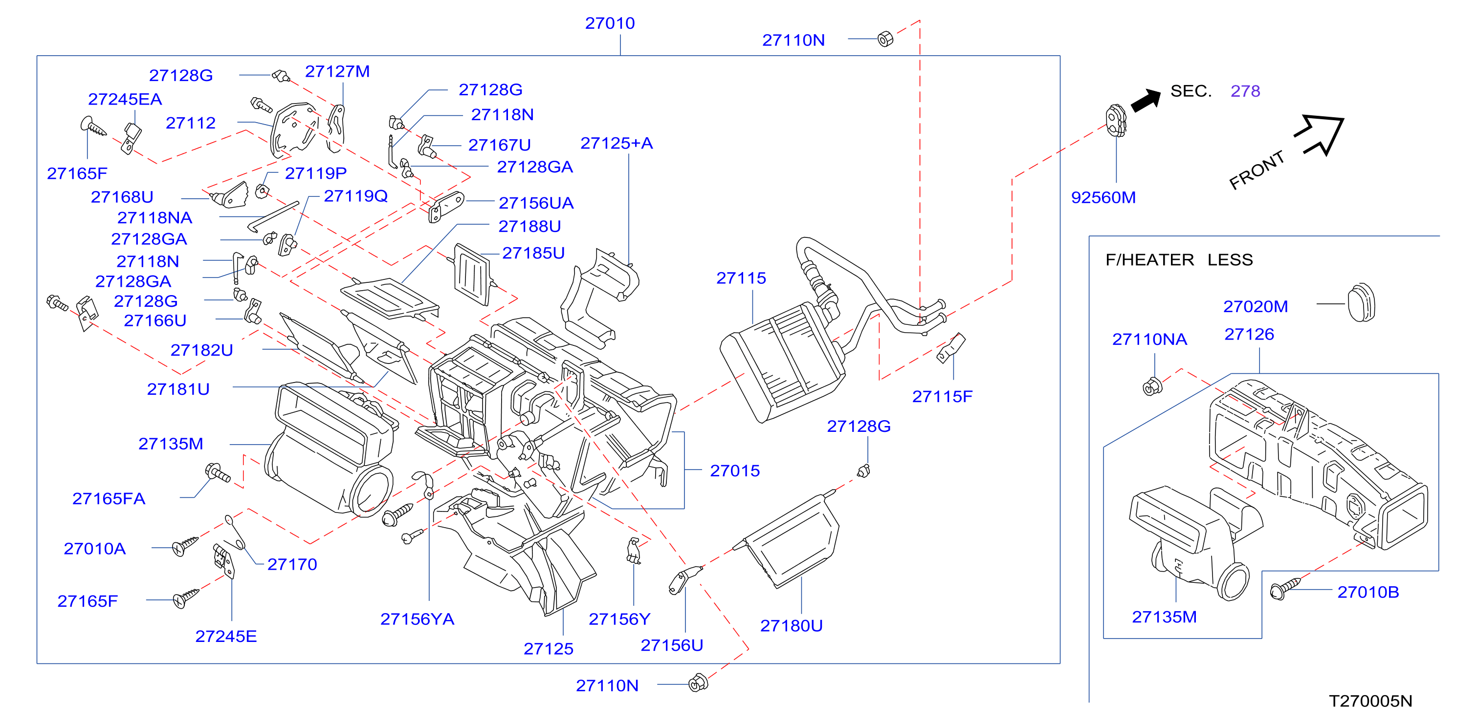 Heater Blower Unit Heater Fr