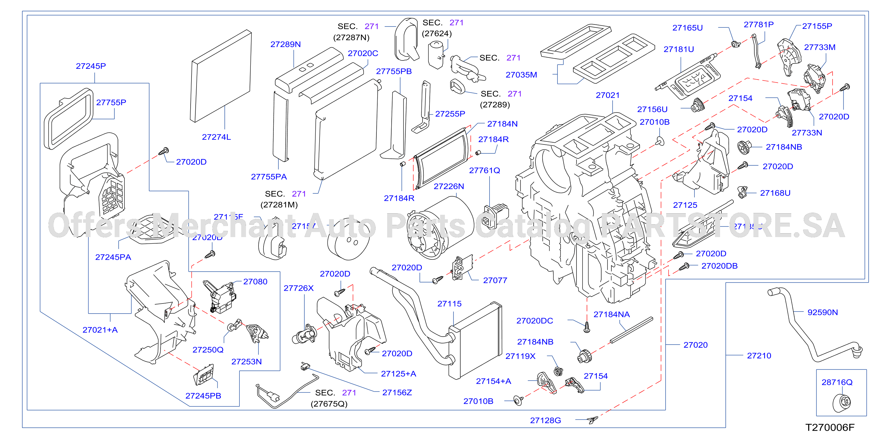 Heater Blower Unit Heater Fr