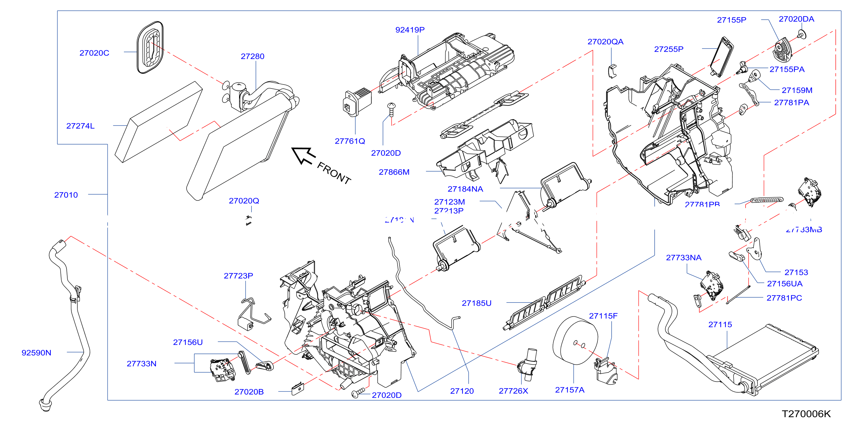 Heater Blower Unit Heater Fr