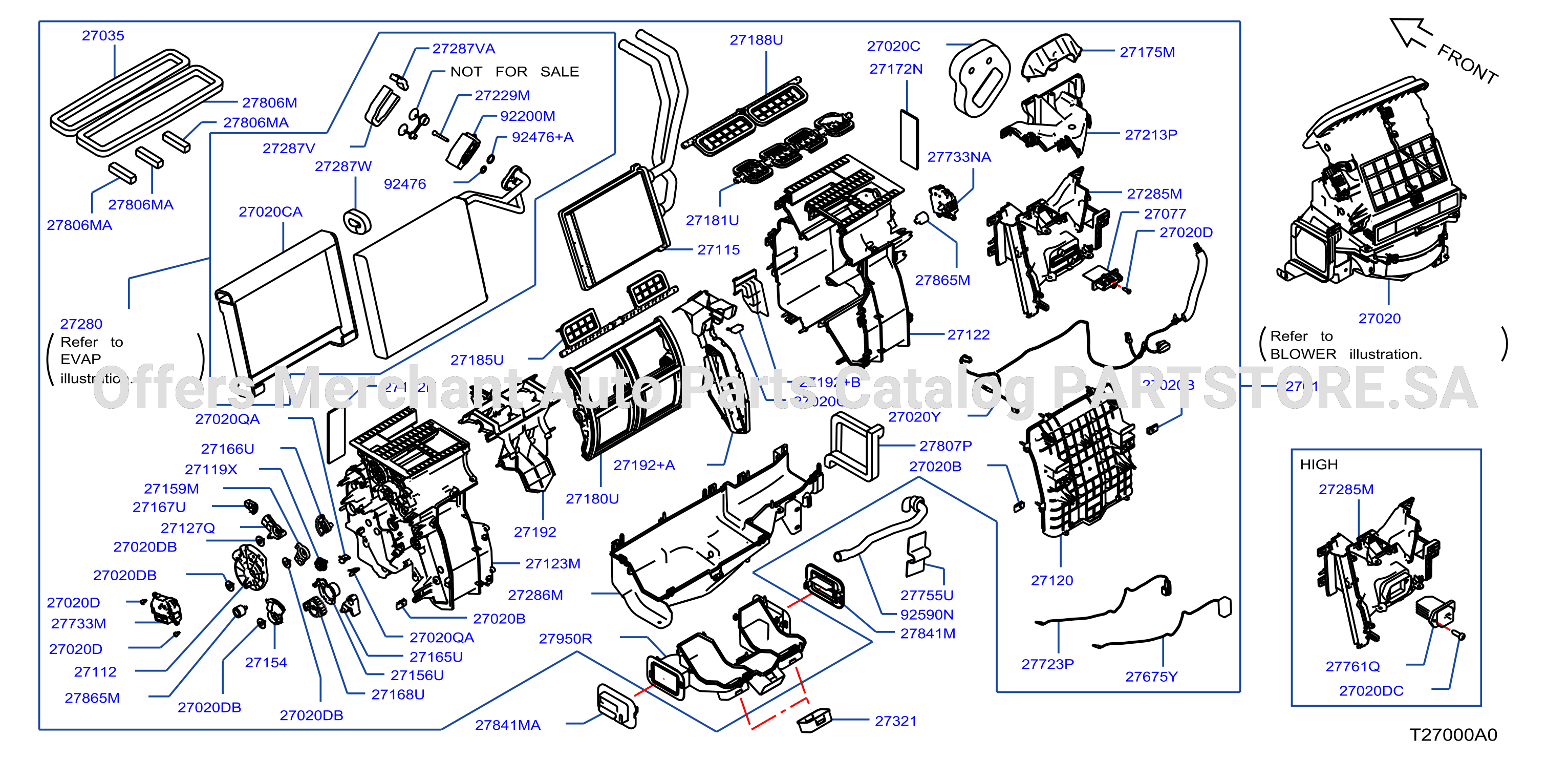 Heater Blower Unit Heater Fr