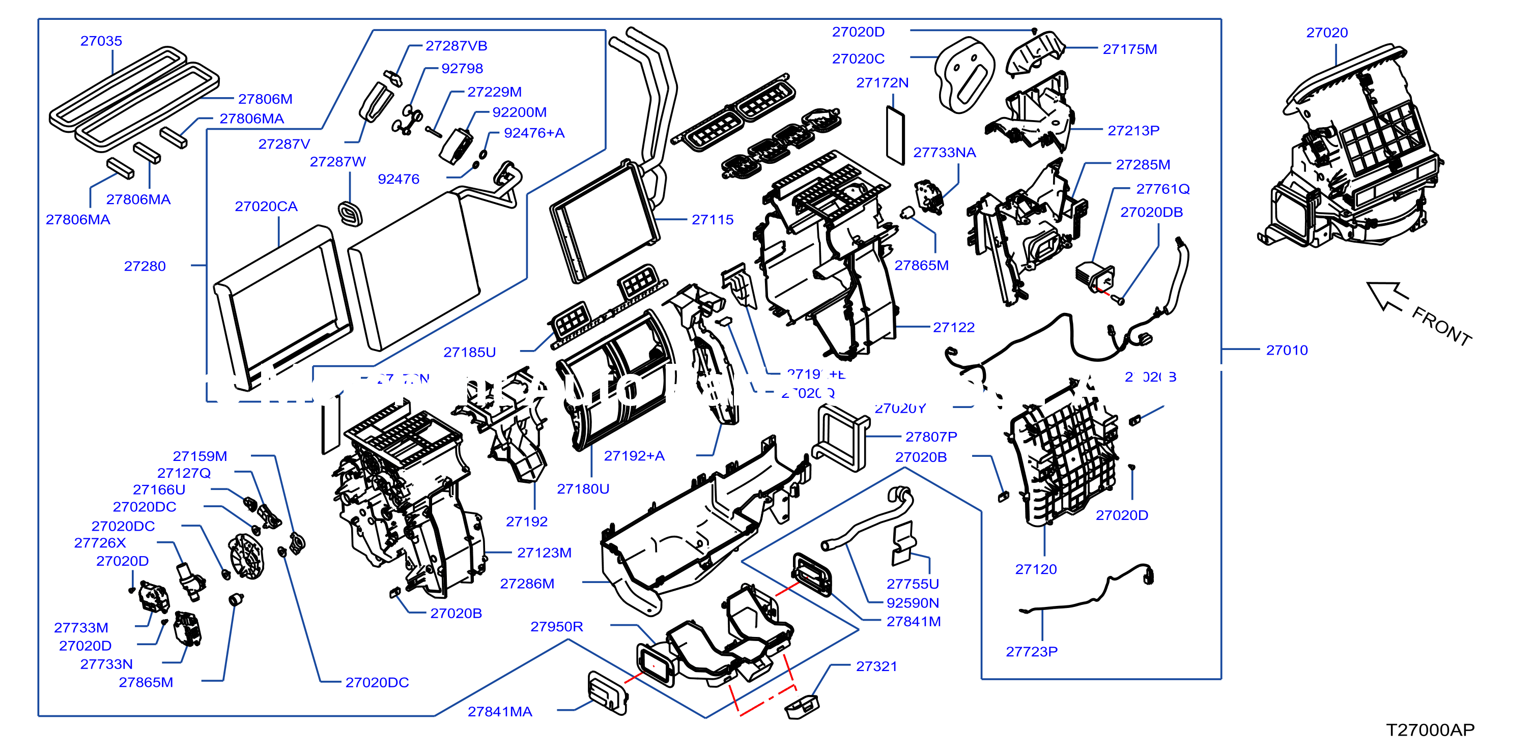 Heater Blower Unit Auto