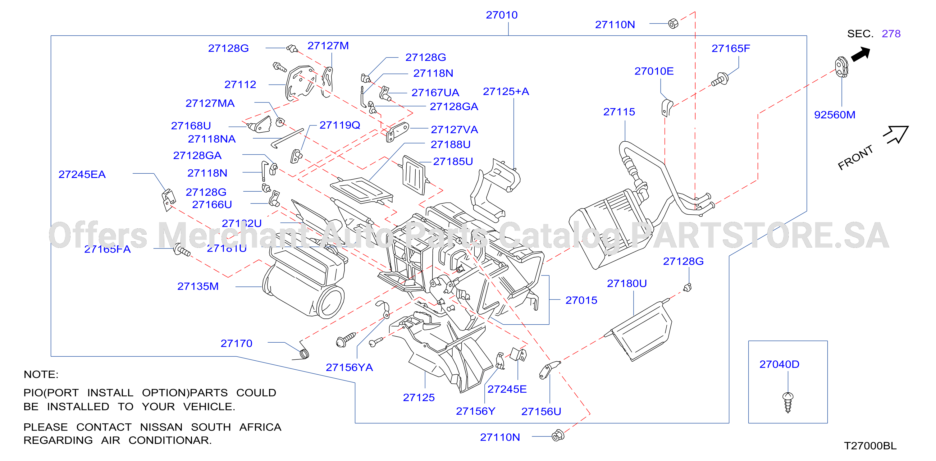 Heater Blower Unit Heater Fr
