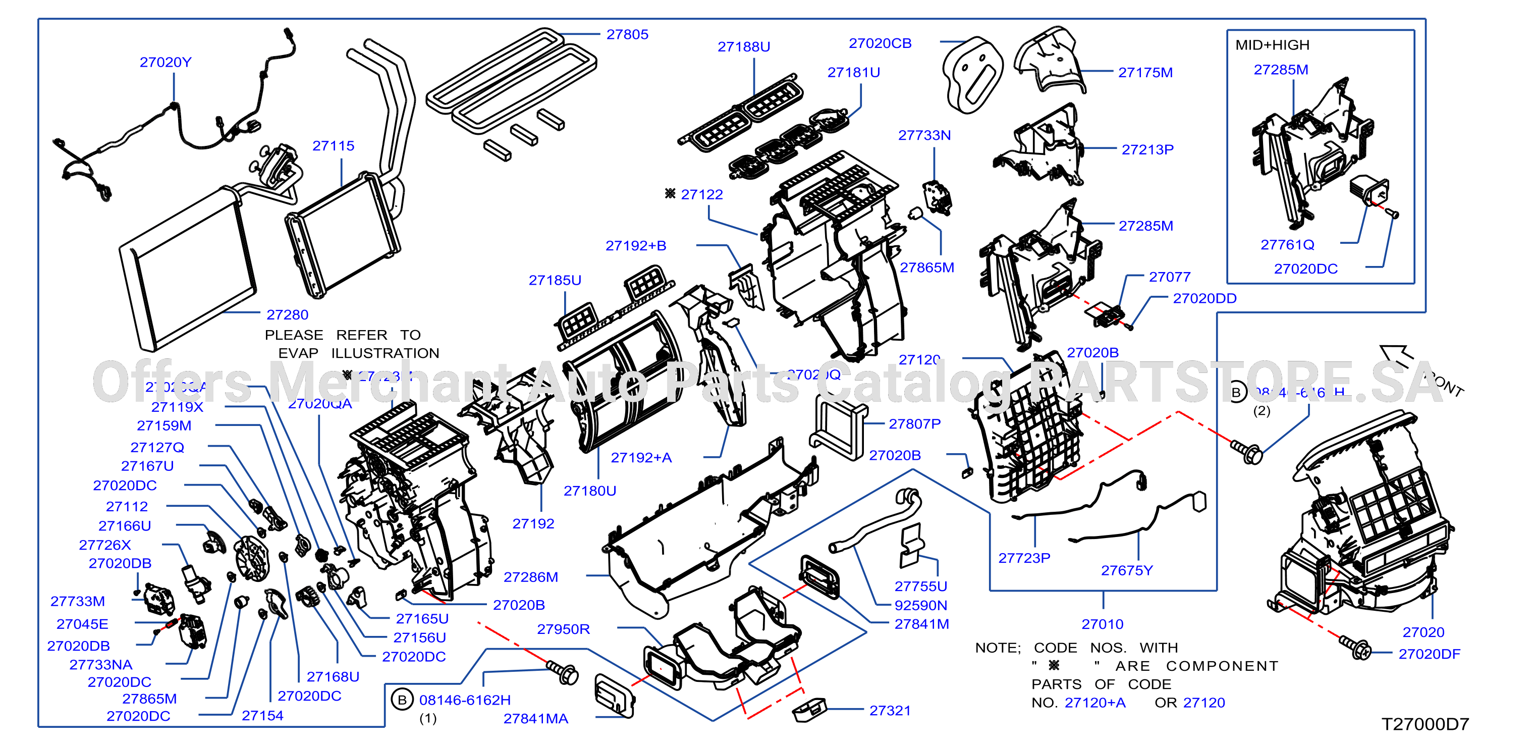 Heater Blower Unit Heater Fr