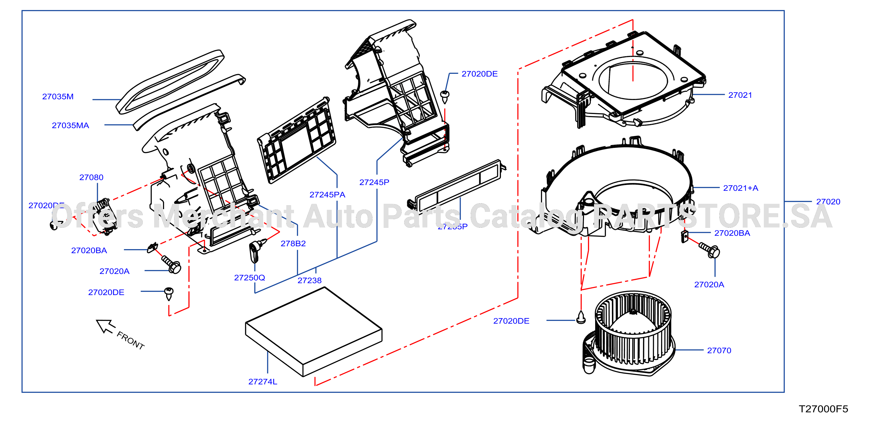 Heater Blower Unit Brower Unit