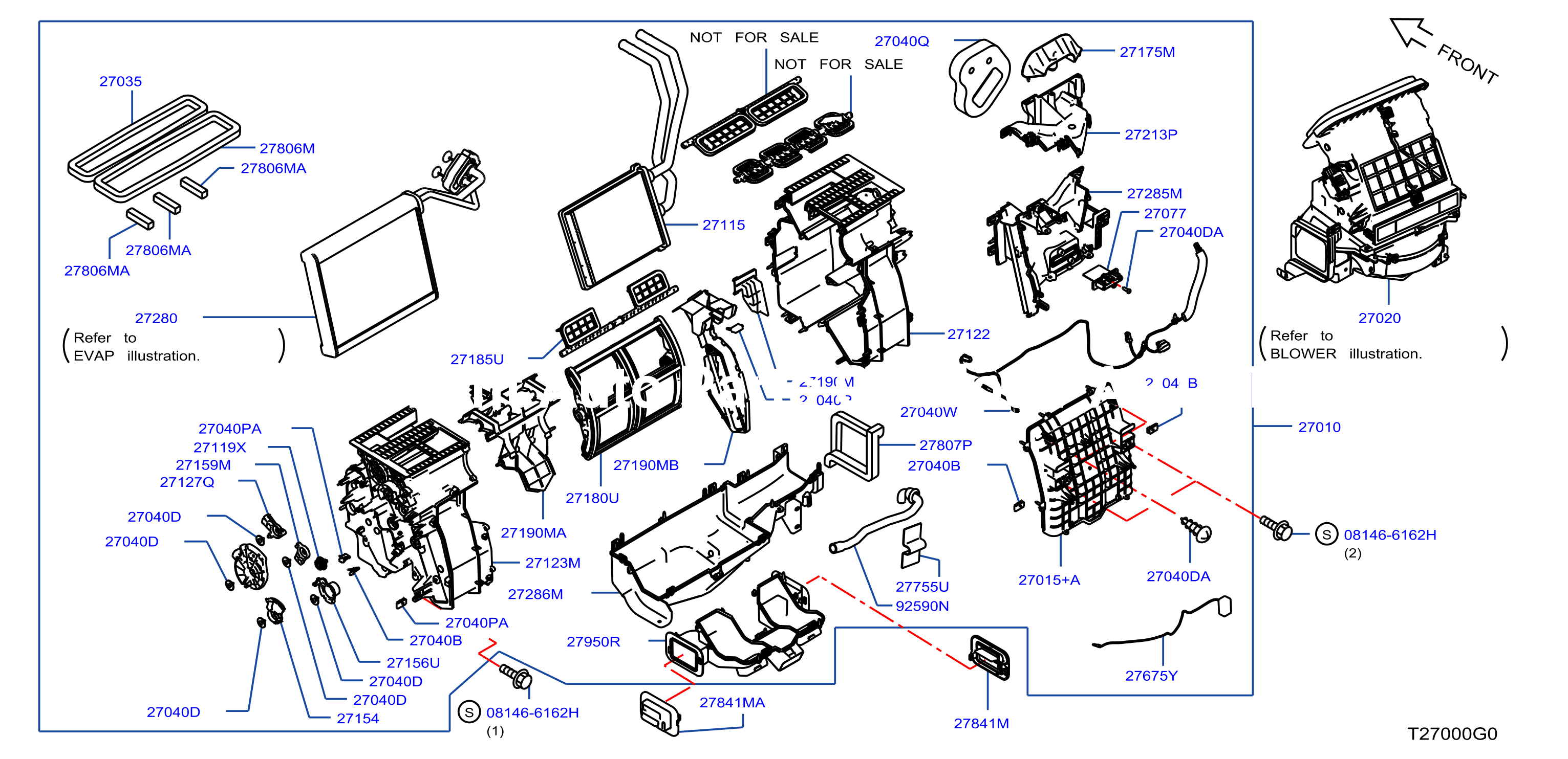 Heater Blower Unit Heater Fr