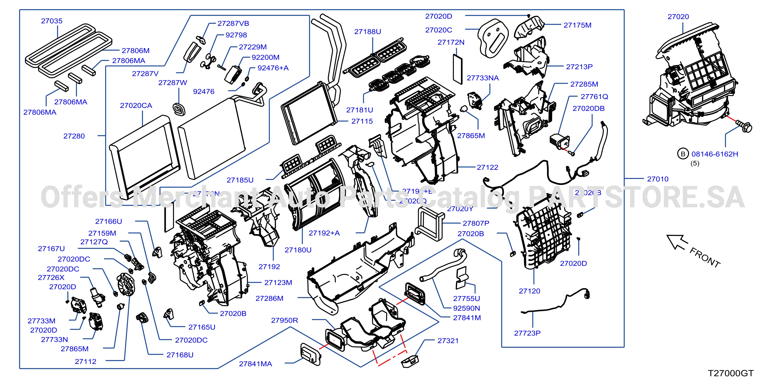 Heater Blower Unit Auto