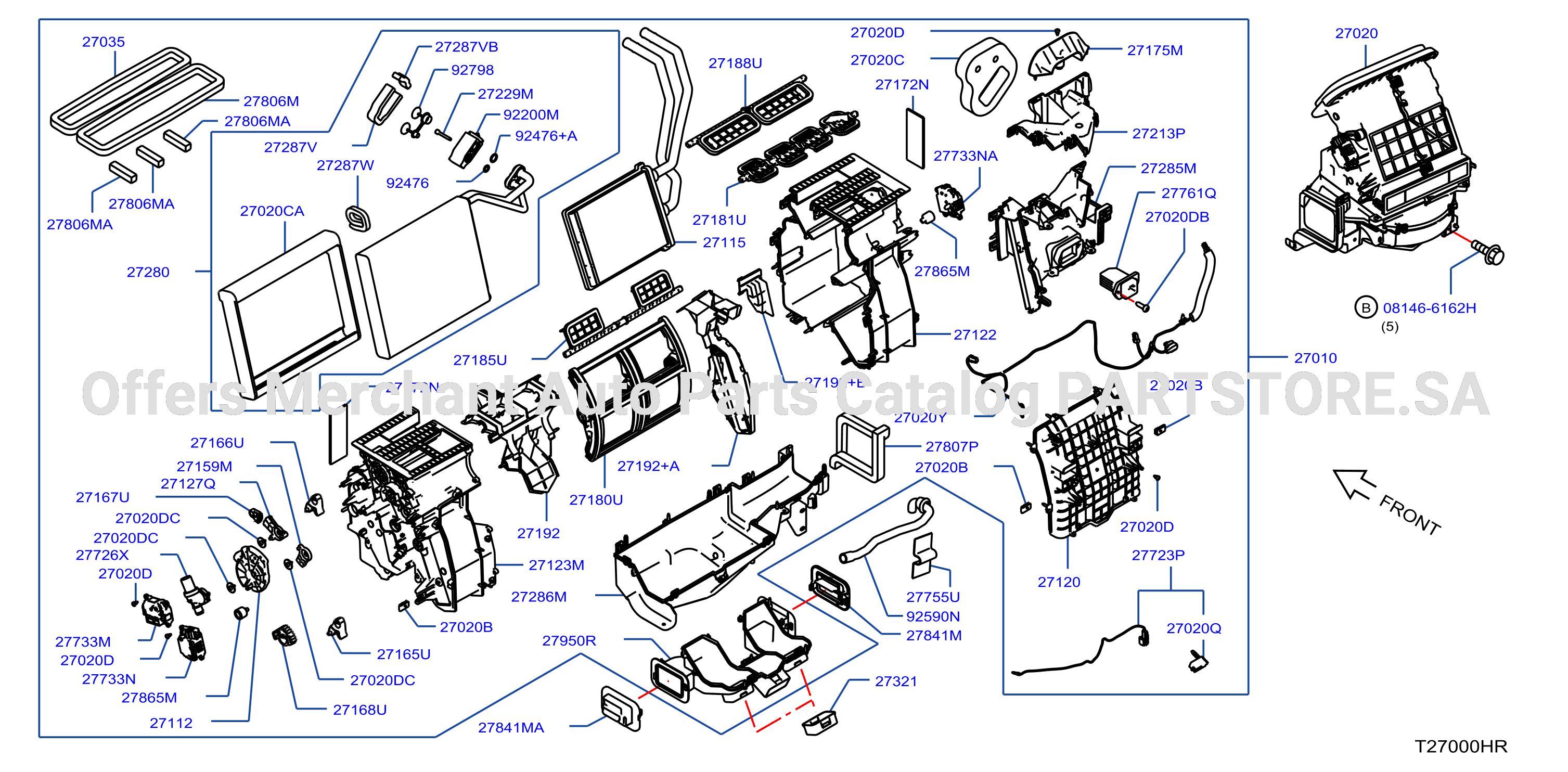 Heater Blower Unit Auto