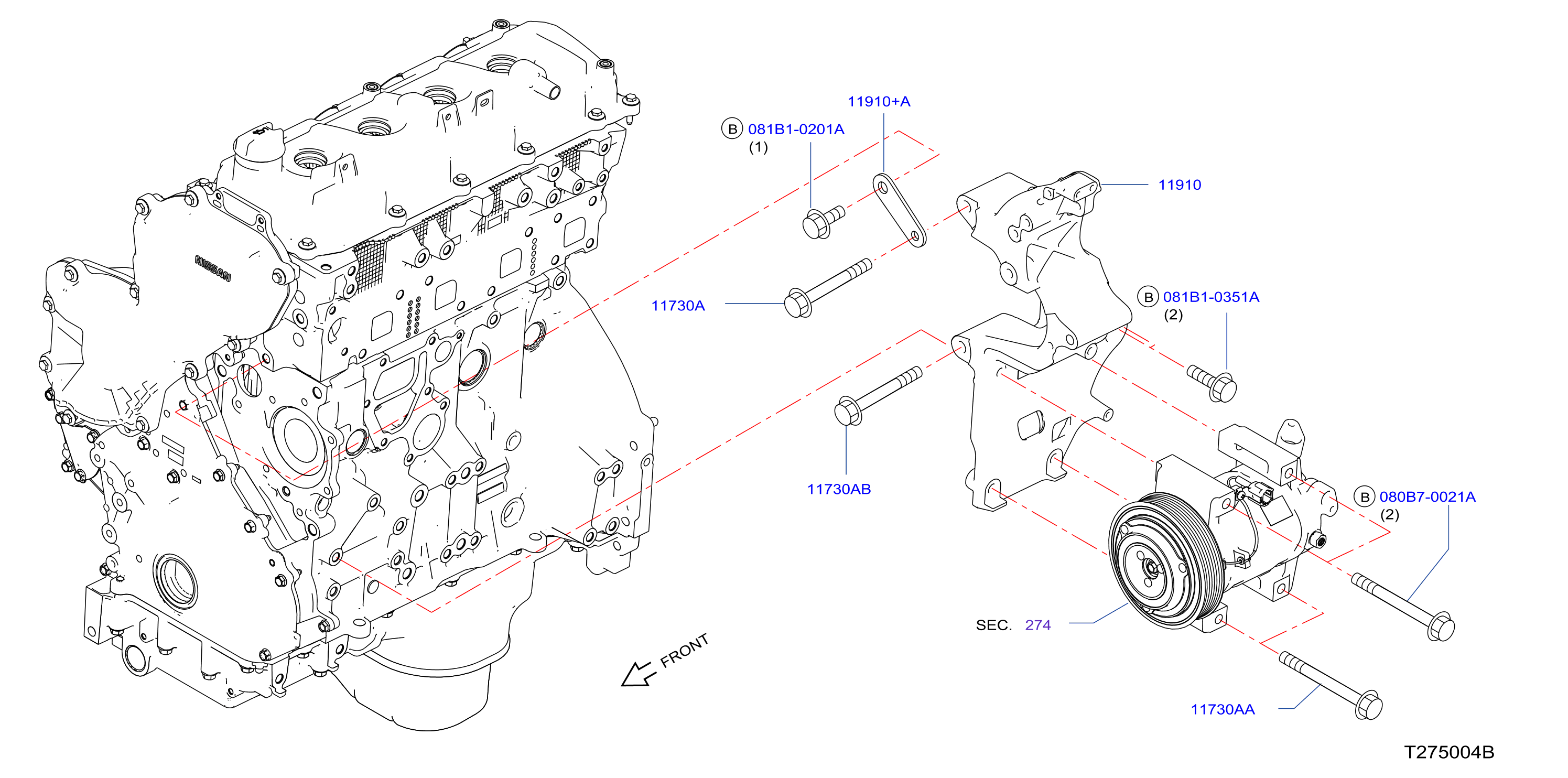Compressor Mounting Fitting
