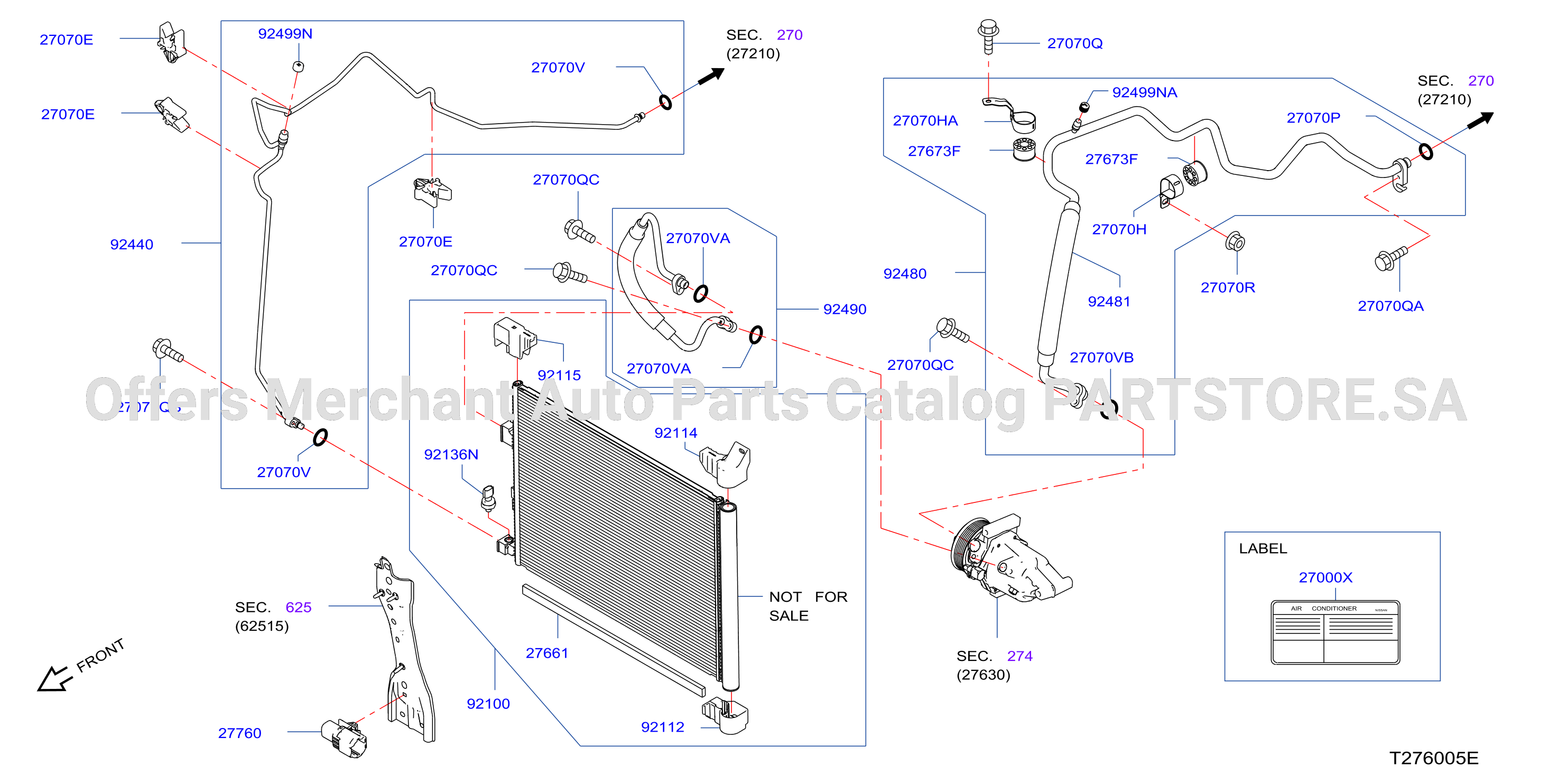Condenser Liquid Tank Piping