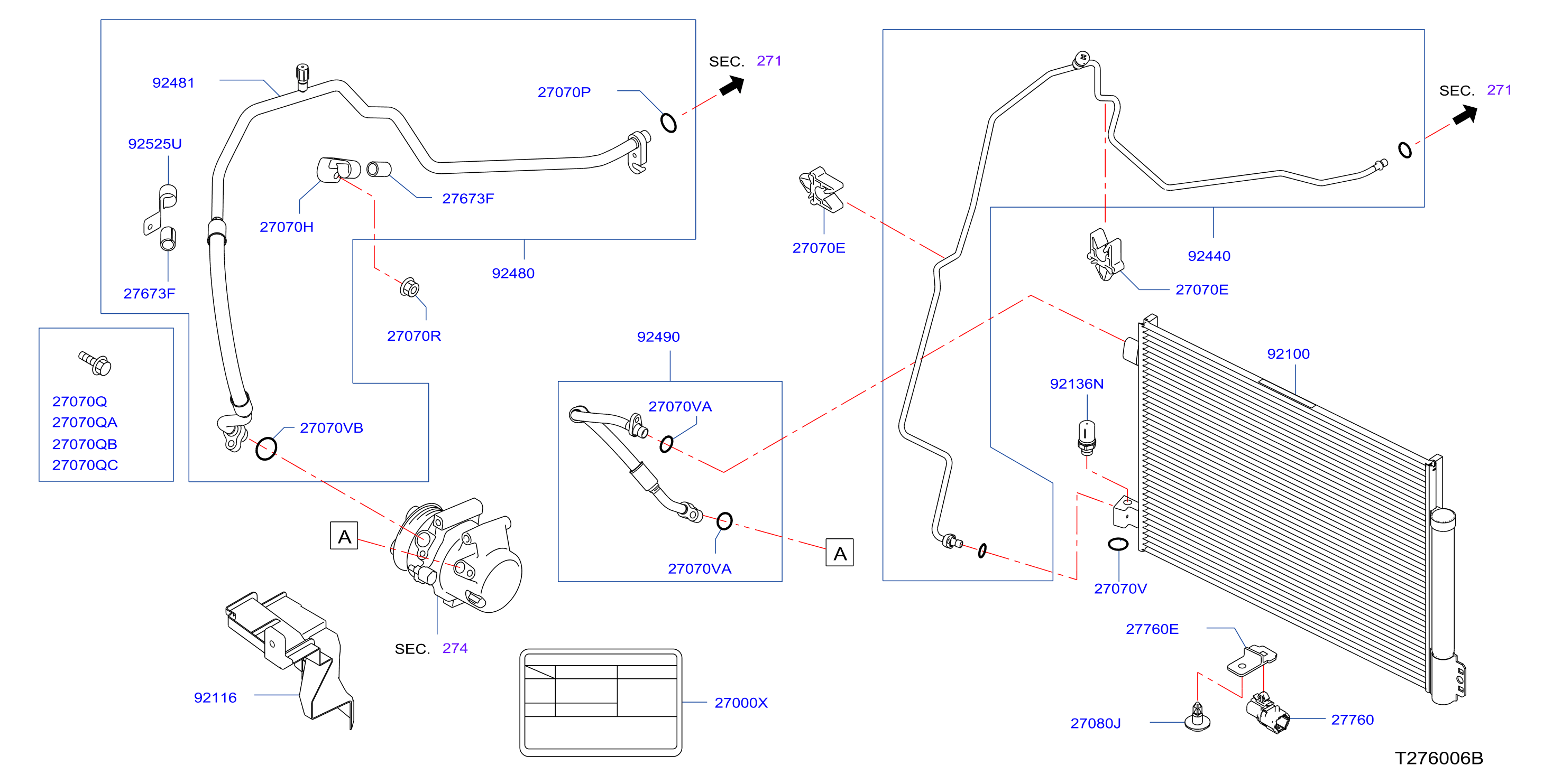 Condenser Liquid Tank Piping