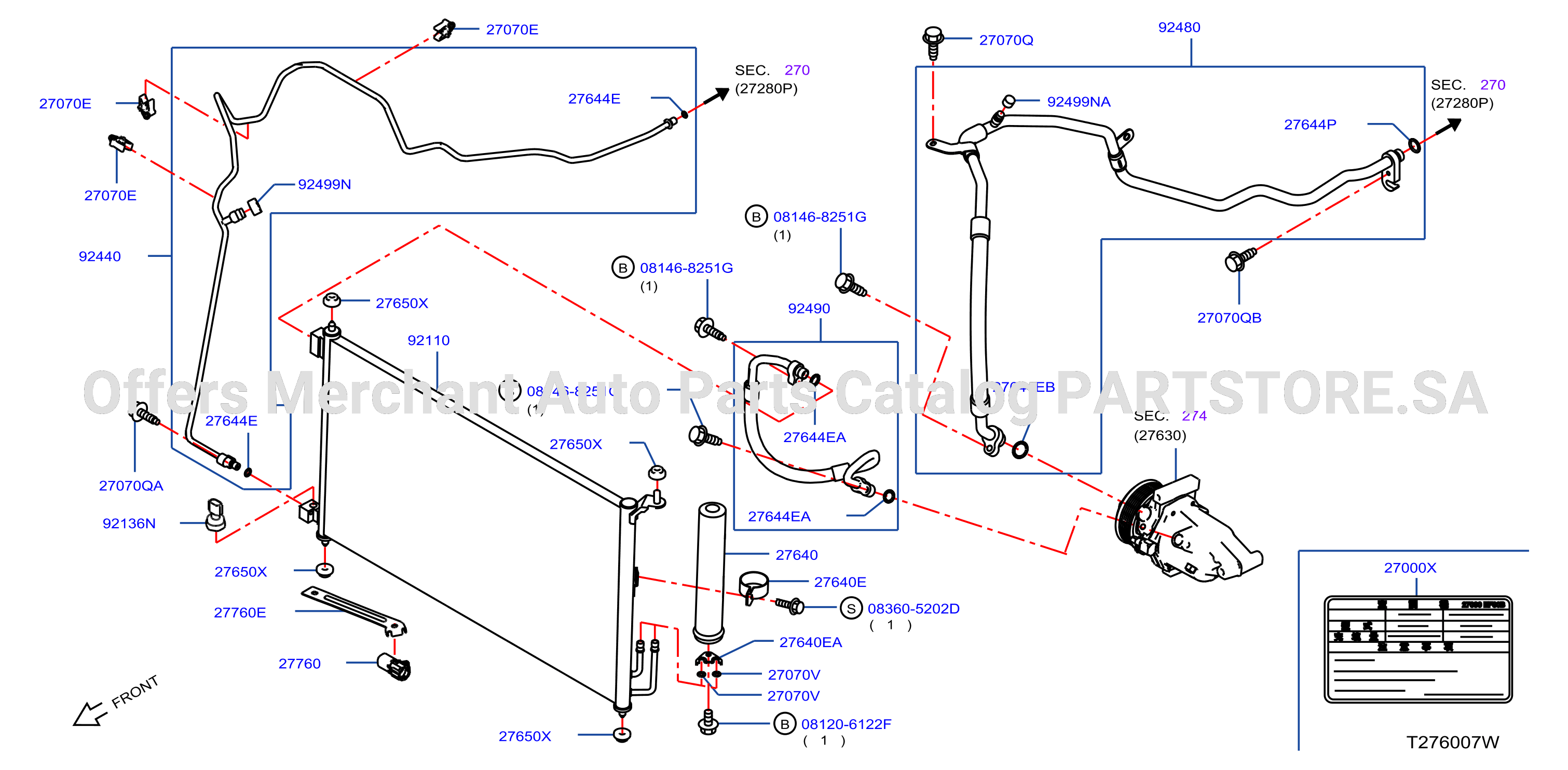 Condenser Liquid Tank Piping