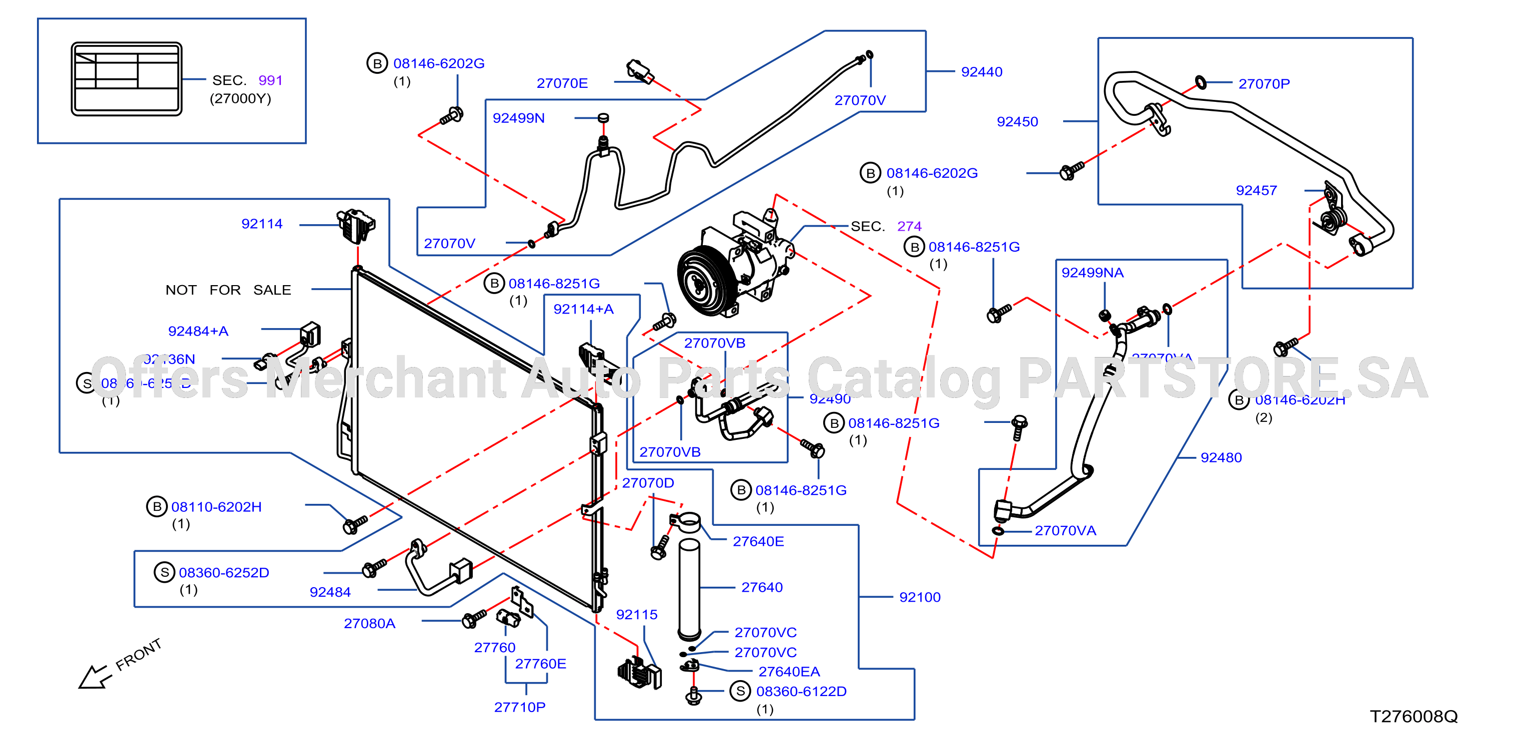 Condenser Liquid Tank Piping