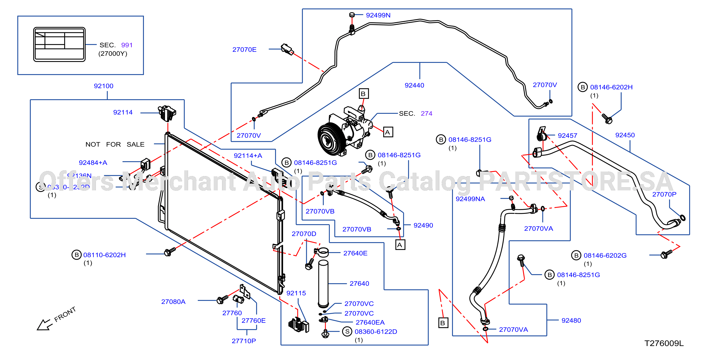 Condenser Liquid Tank Piping