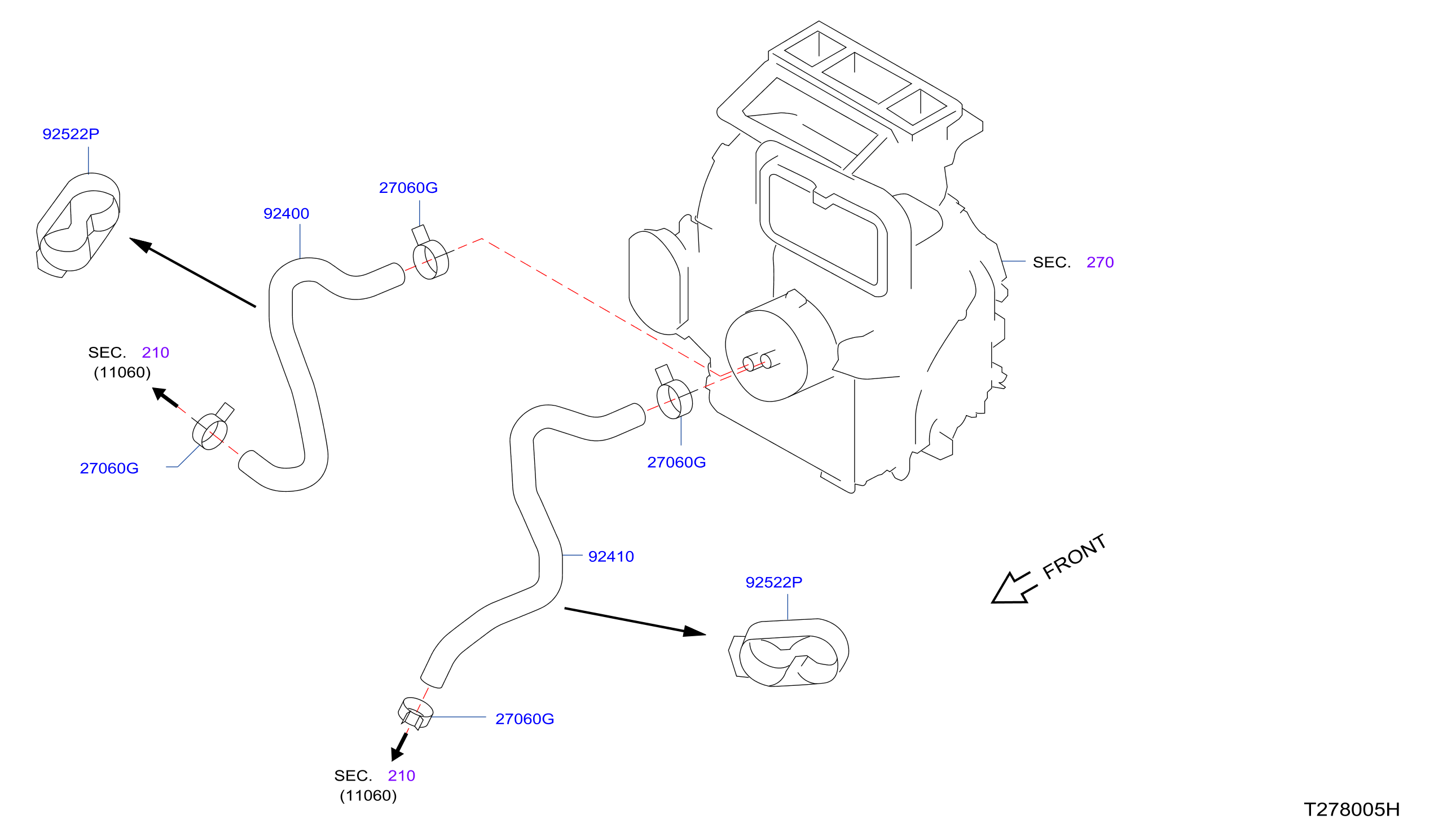 Heater Piping Sed Hr16De Cvt