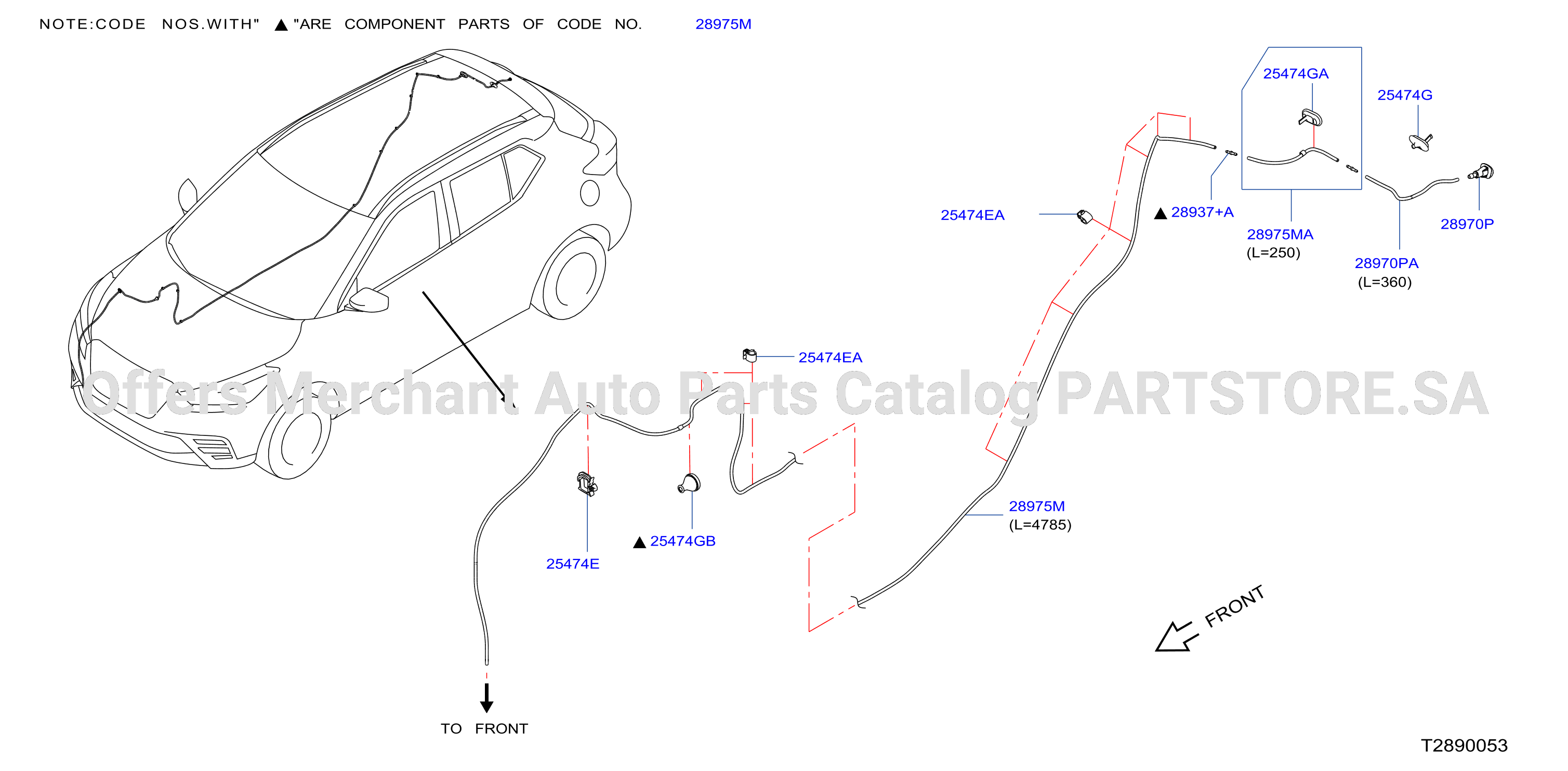 Windshield Washer Rear